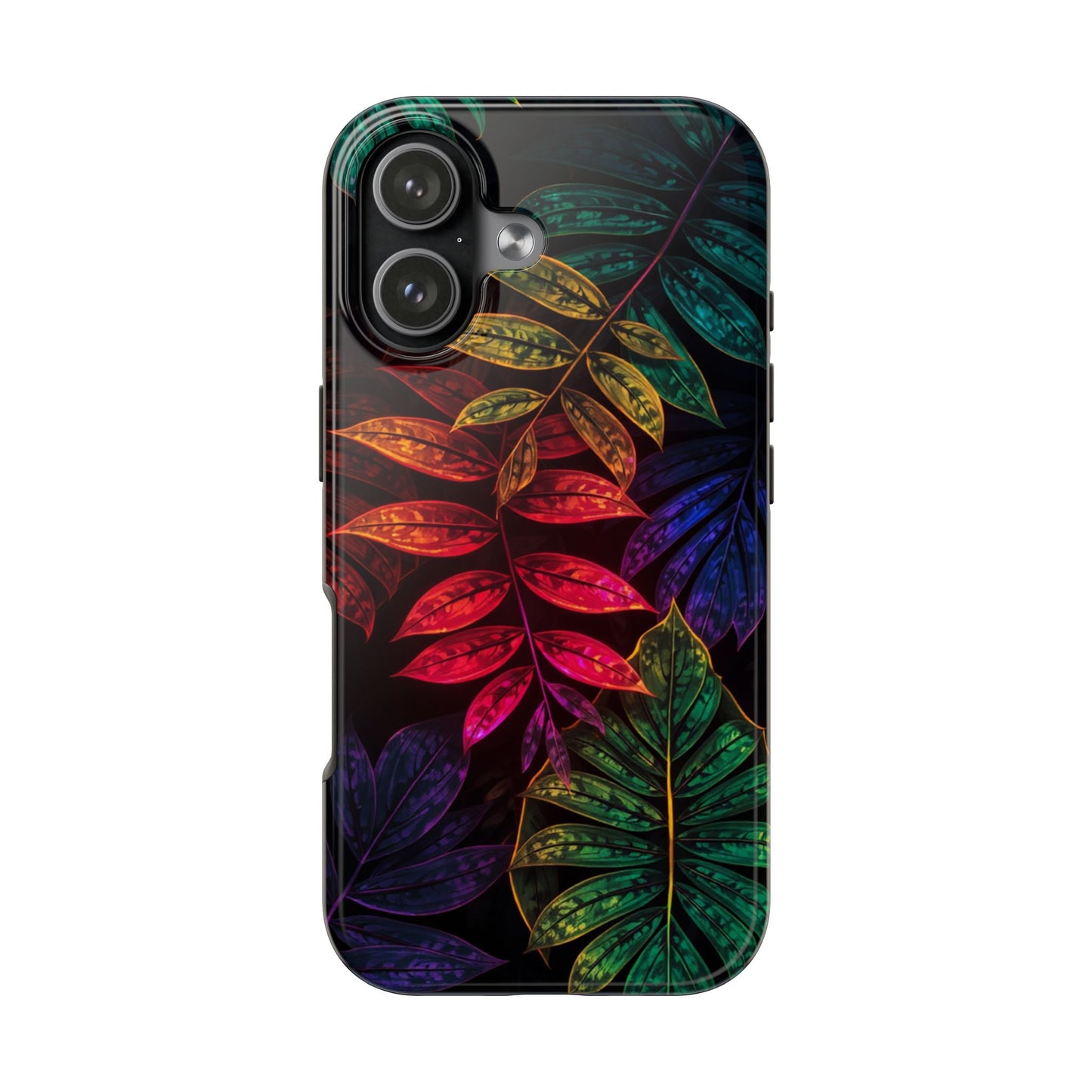 Vibrant Tropical Leaf Tough Phone Case