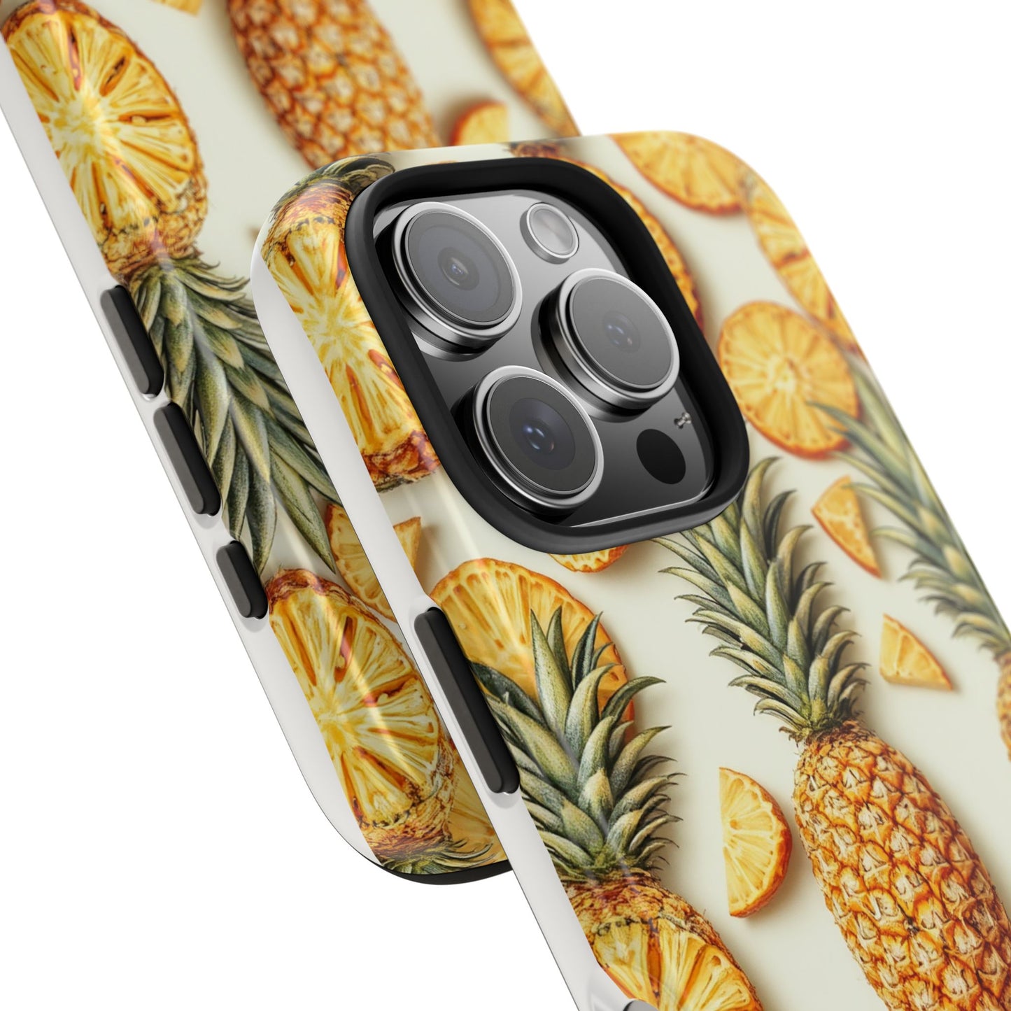Tropical Pineapple Phone Case - Tough Phone Protector for Summer Vibes