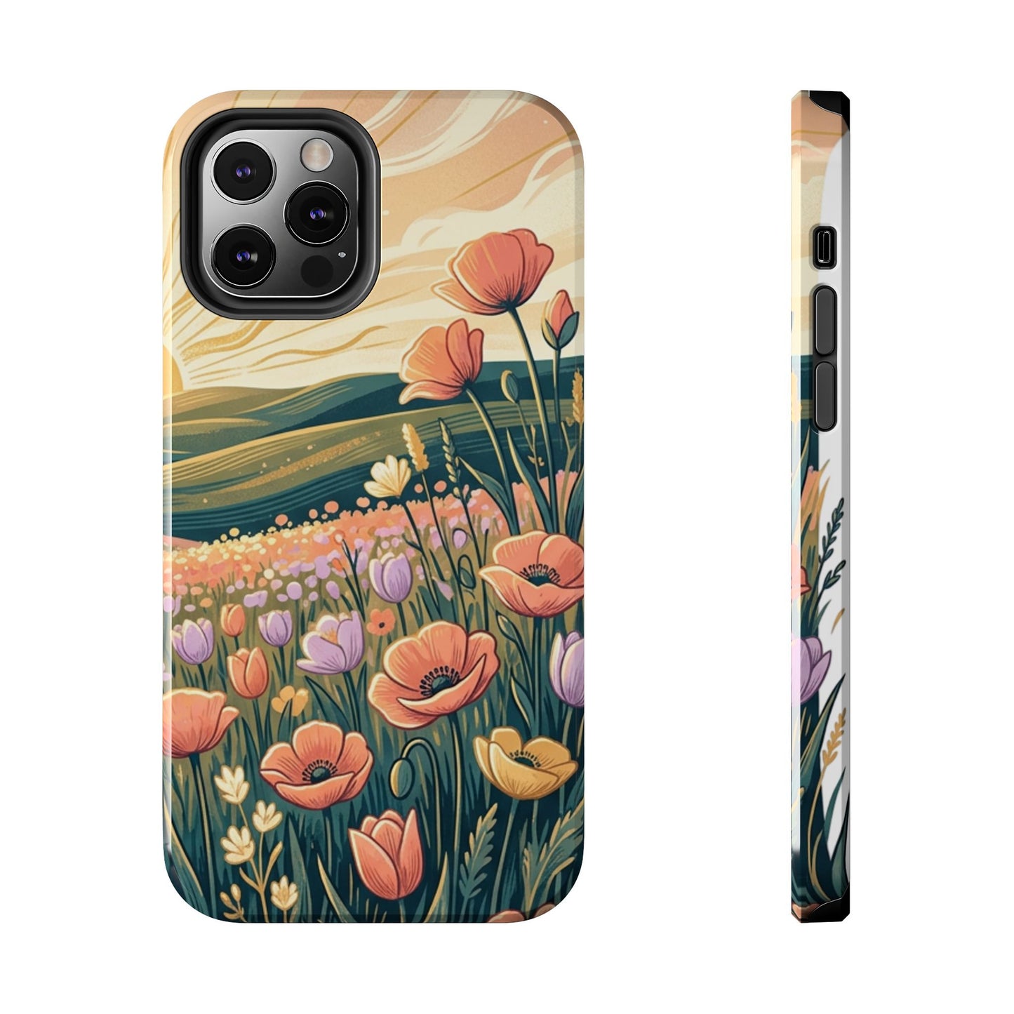 Floral Sunrise iPhone Case — Land of Flowers Design
