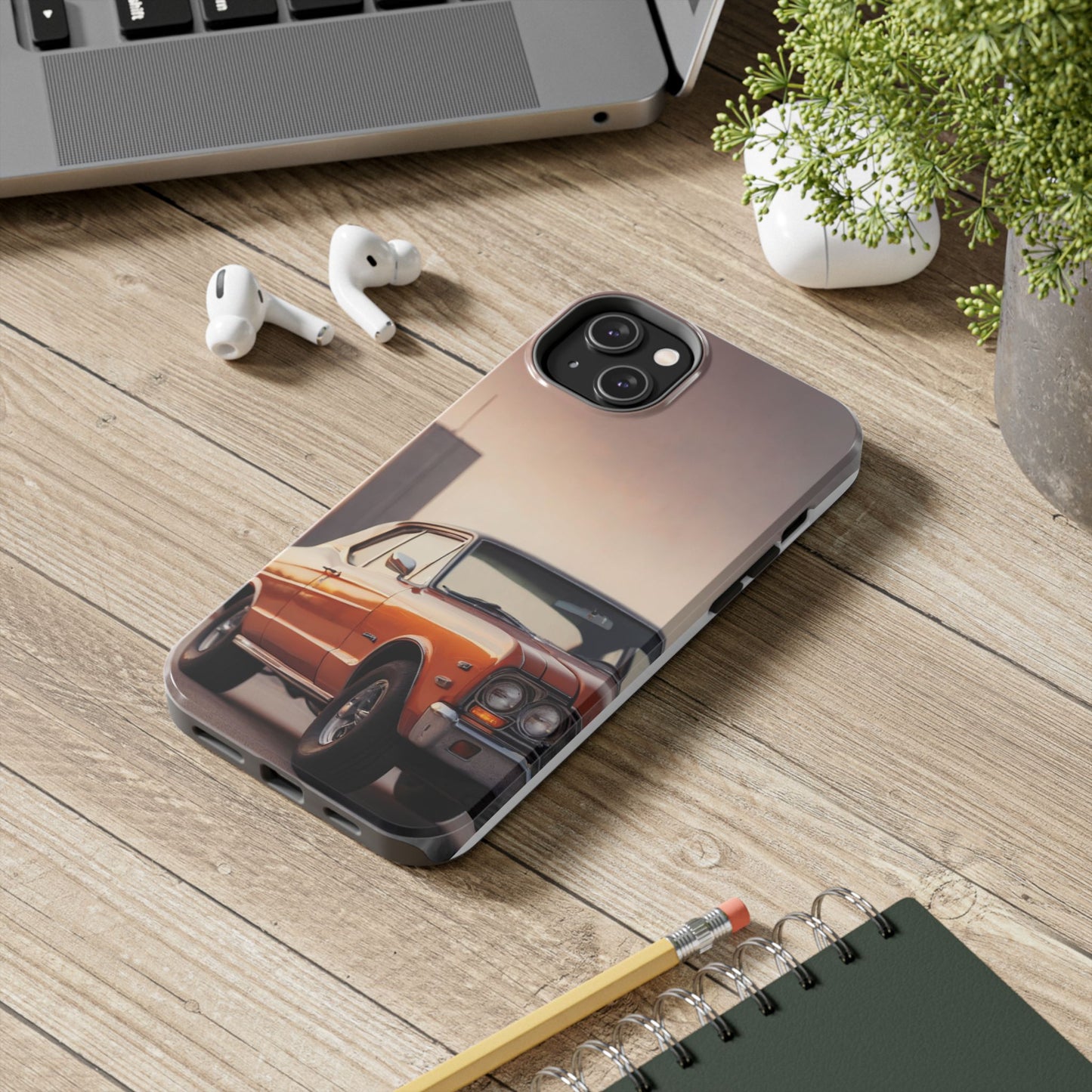 Vintage Car Tough Phone Case - Perfect Gift for Car Enthusiasts - for iPhone