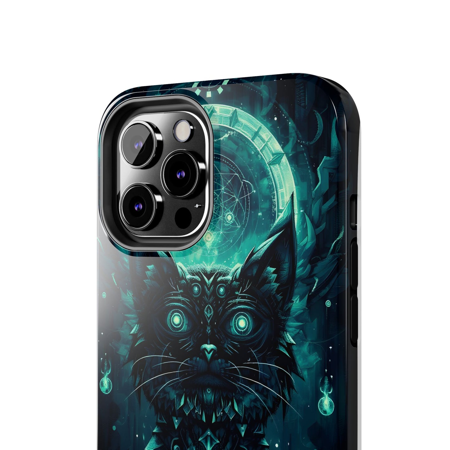 Mystical Dark Cat Phone Case - Tough Protective Cover for Cat Lovers - for iPhone