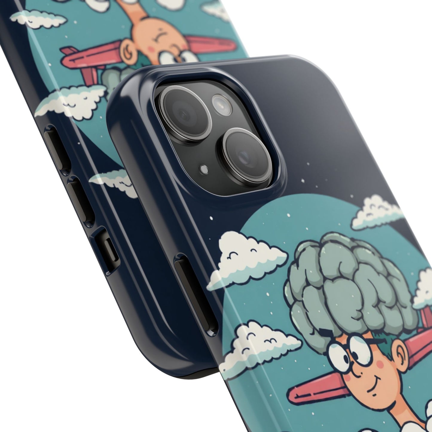 Creative Cloud Phone Case - Quirky Design for Unique Individuals