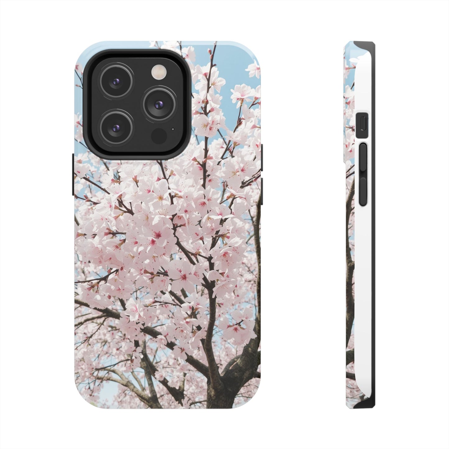 Cherry Blossom Tough Phone Case - Stylish Protection for Spring Lovers