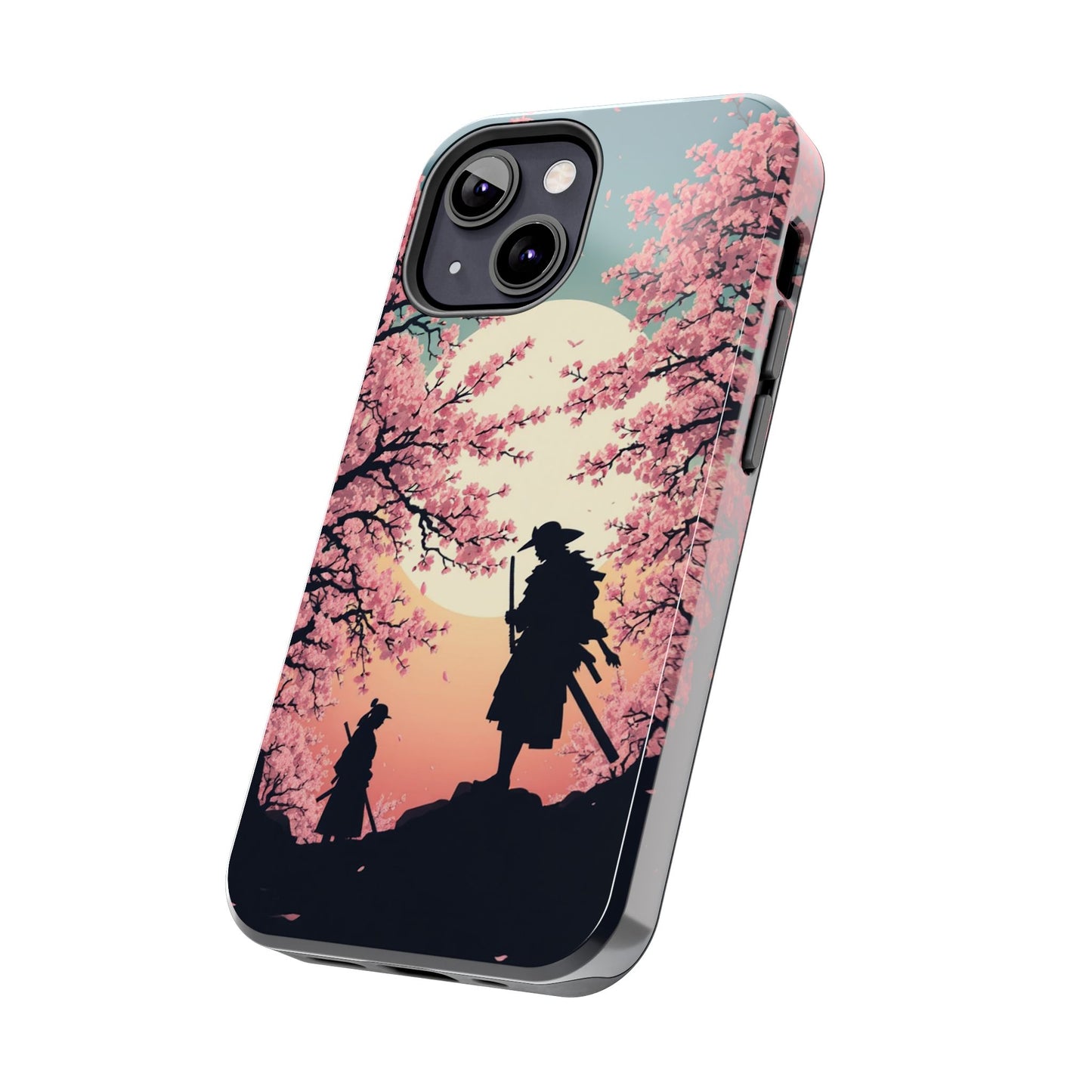 Cherry Blossom Samurai Tough Phone Case