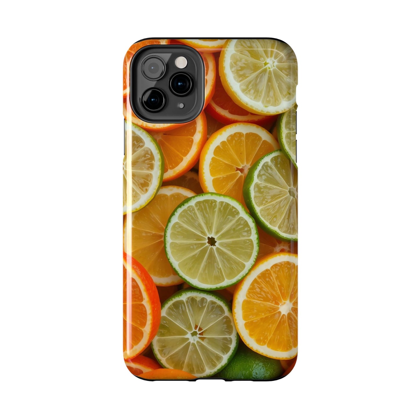 Citrus Slice Tough Phone Case – Vibrant Fruit Design for Summer Fun