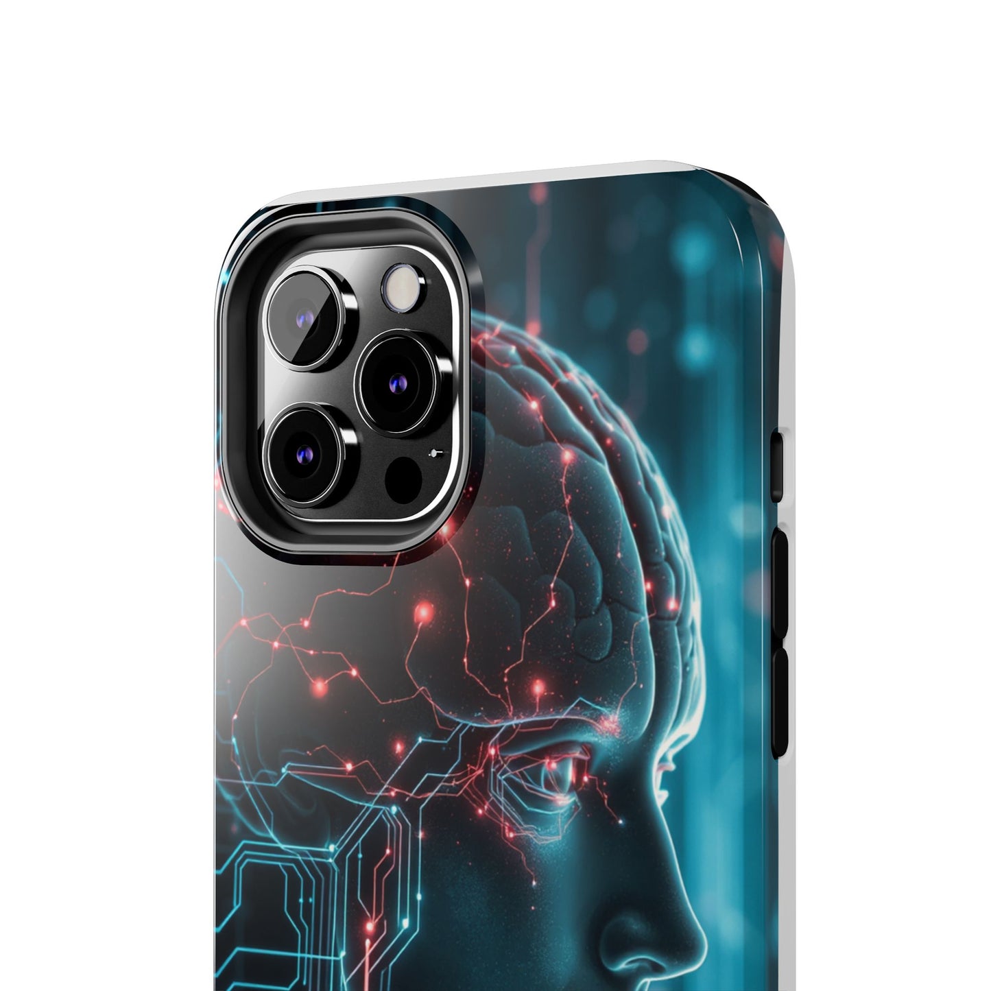 Futuristic Brain Design Tough Phone Case