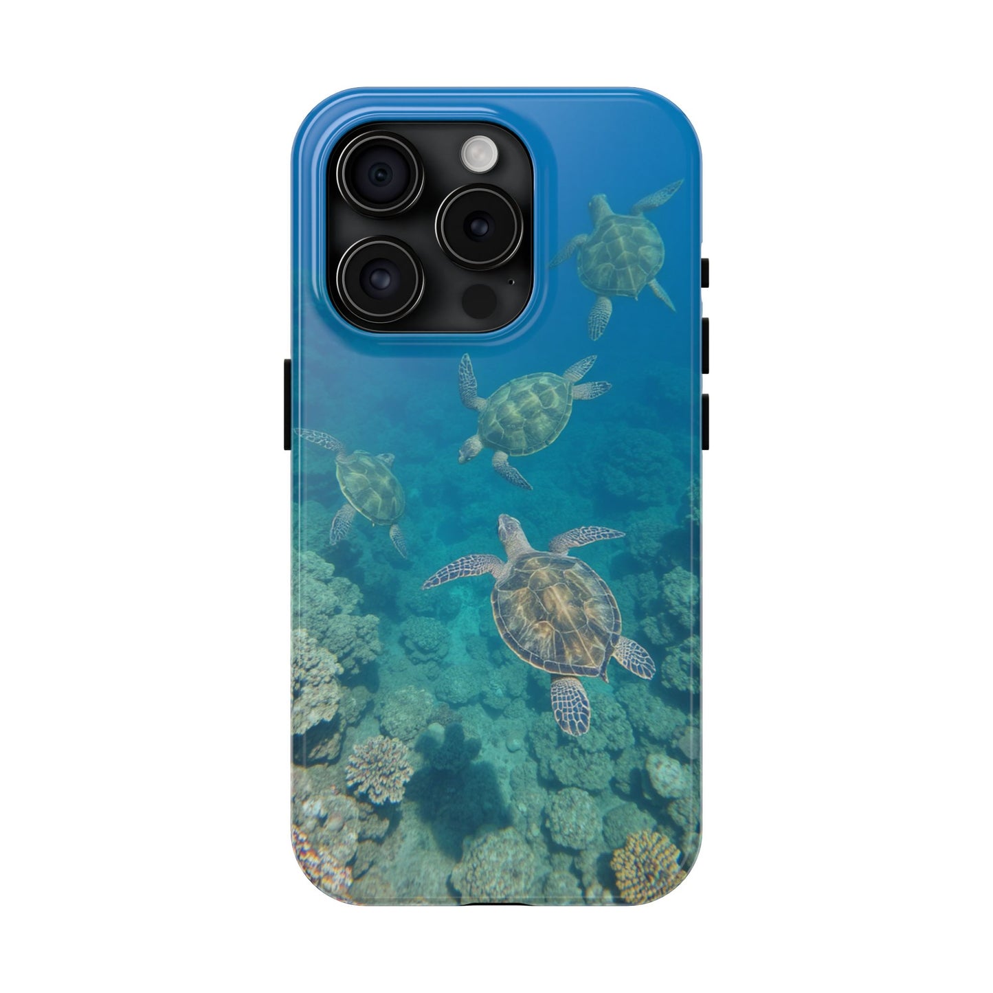 Ocean Turtle Tough Phone Cases - Durable Protection with Marine Art
