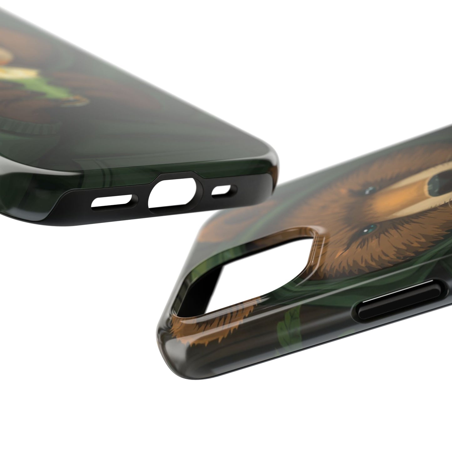 Cute Bear Phone Case – Tough and Stylish Protection for Animal Lovers