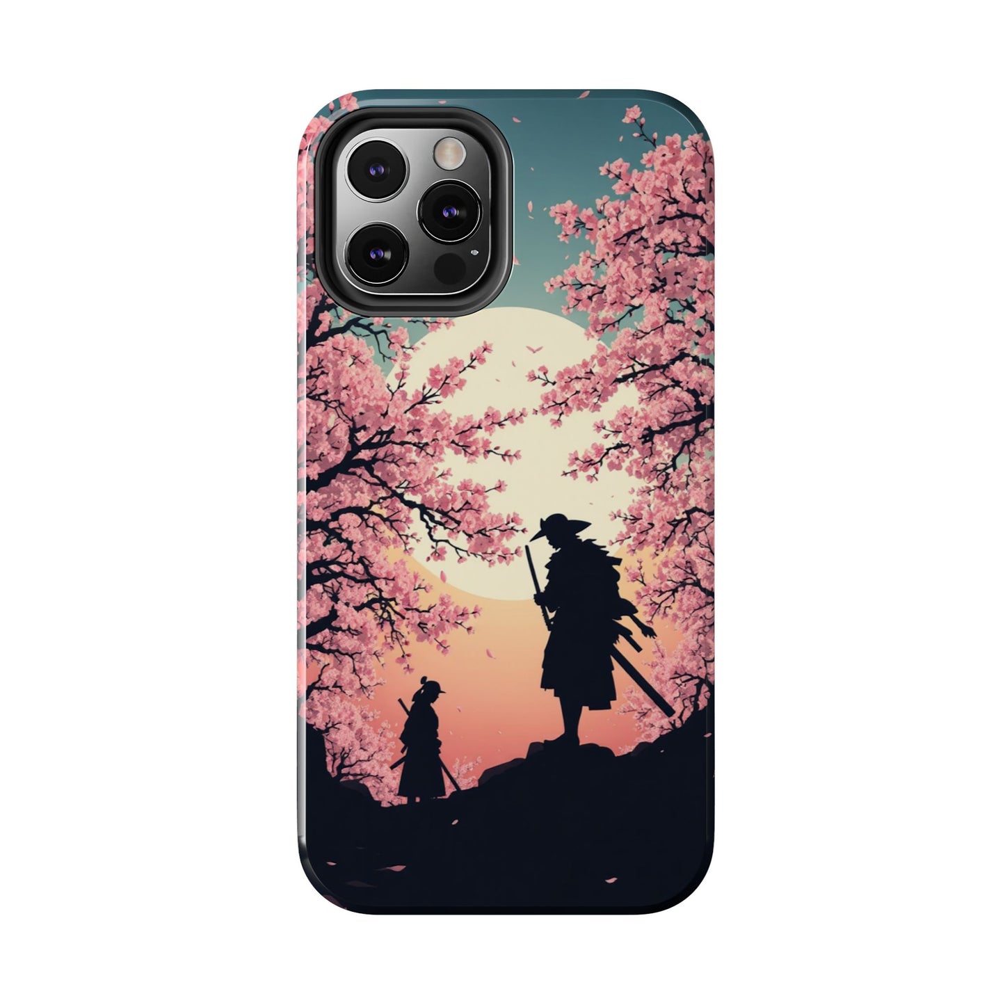 Cherry Blossom Samurai Tough Phone Case