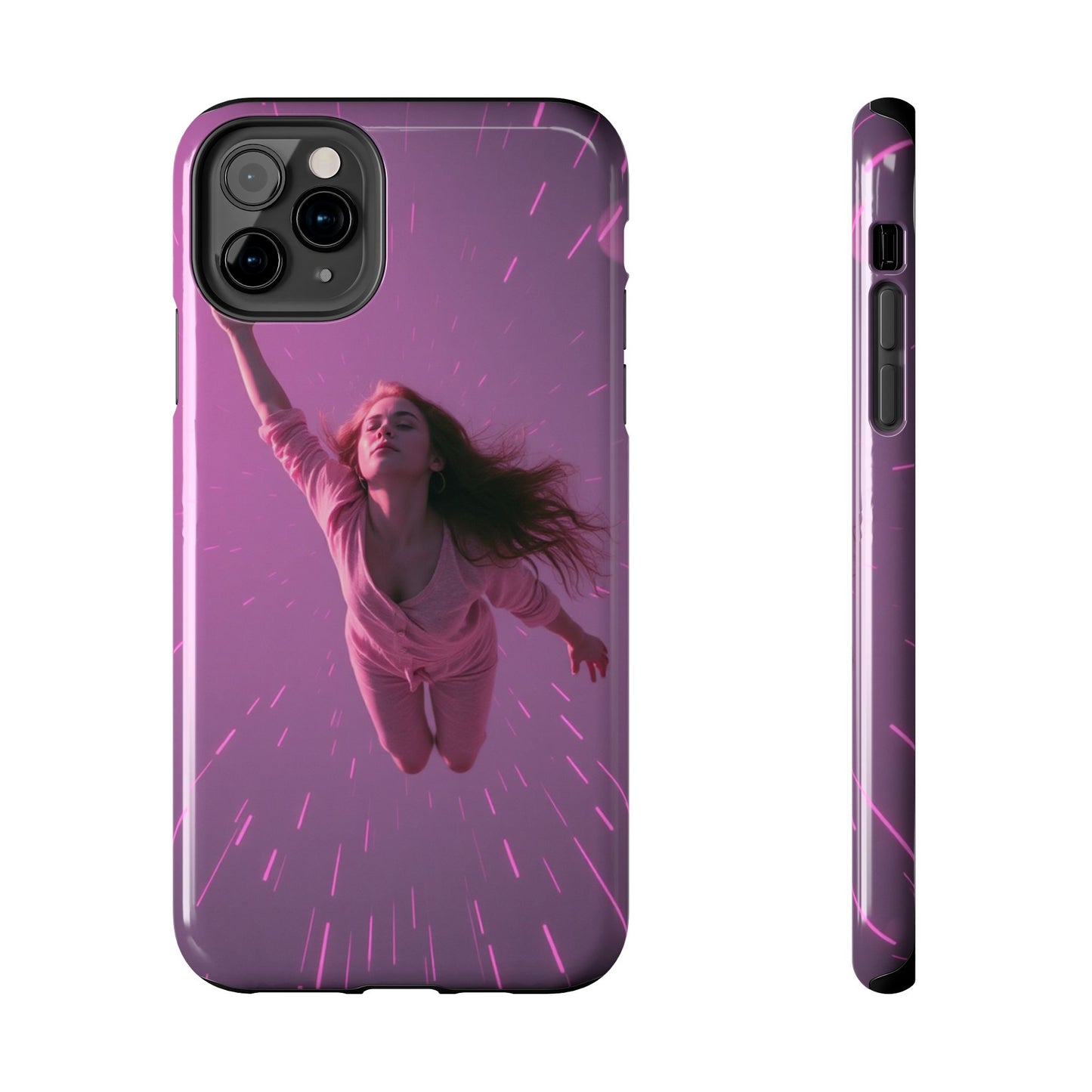 Inspirational Tough Phone Case - Cosmic Dreamer Design