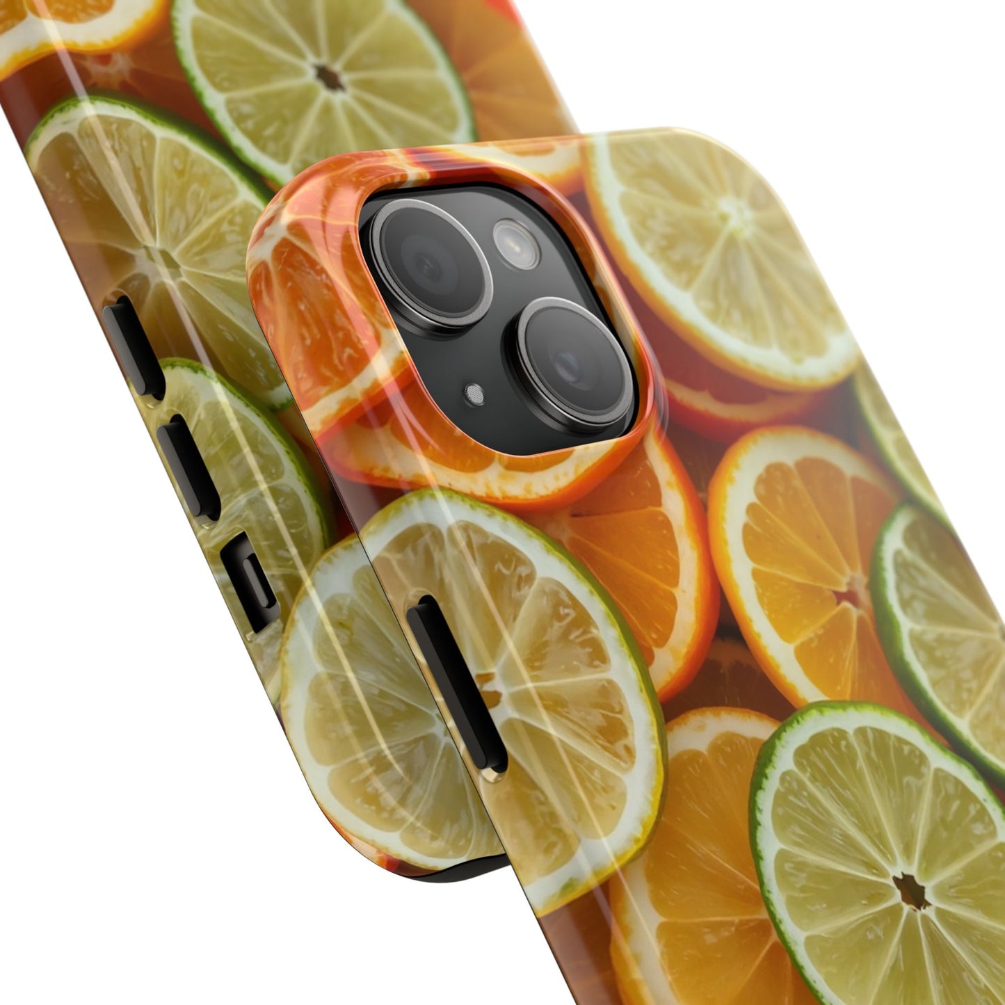 Citrus Slice Tough Phone Case – Vibrant Fruit Design for Summer Fun