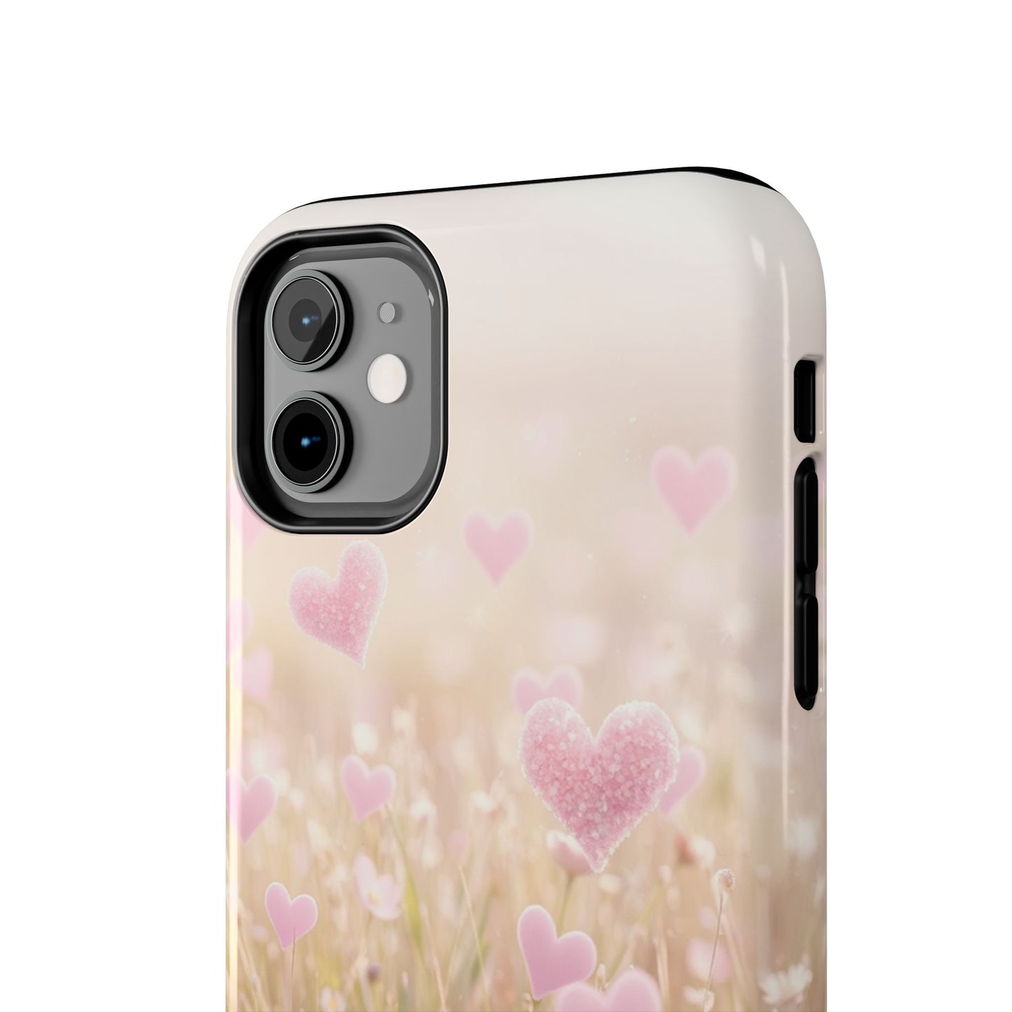 Romantic Hearts Tough Phone Case - Perfect for Lovers and Celebrations