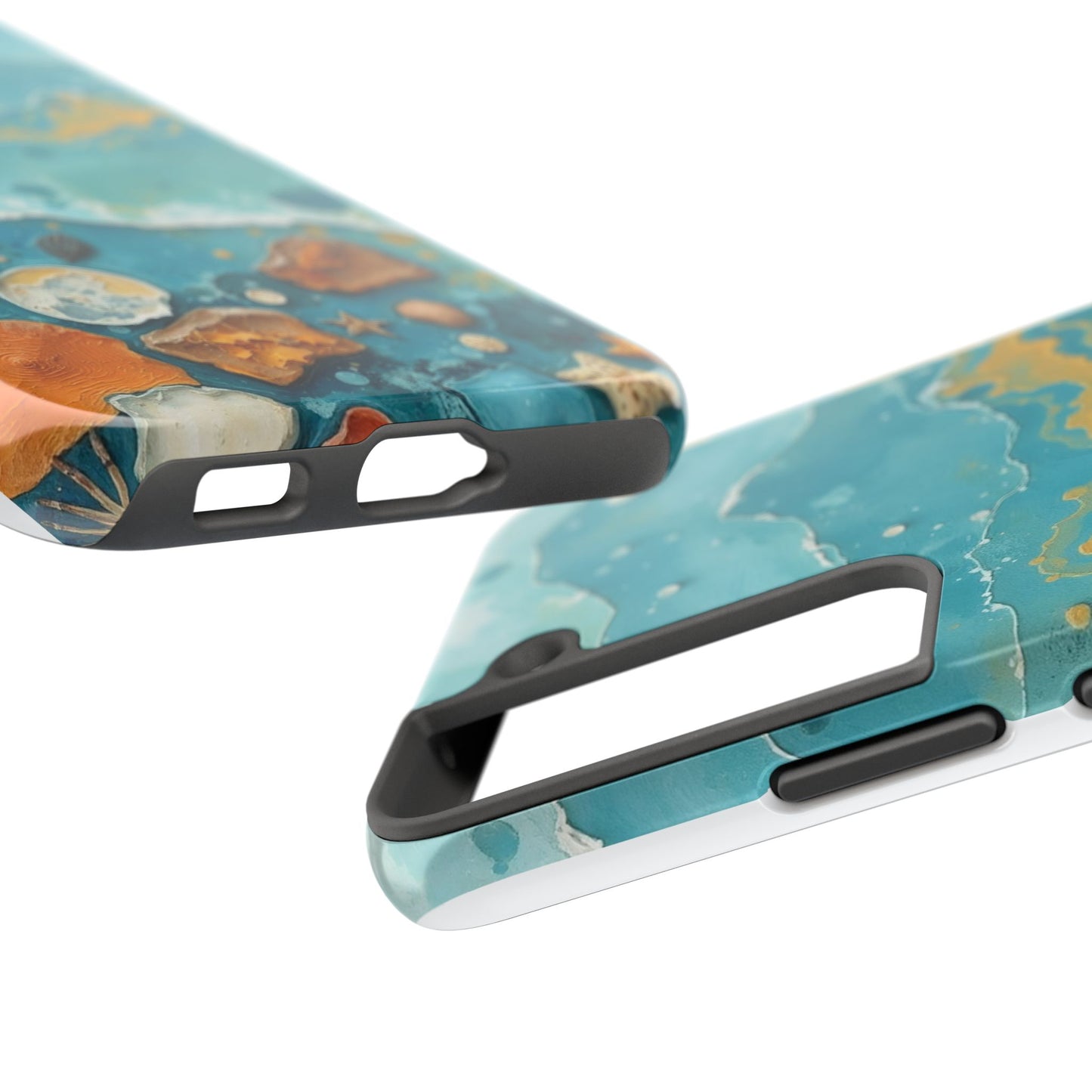 Ocean-Inspired Tough Phone Cases - Coastal Beach Vibe, Easy Accessory for Beach Lovers