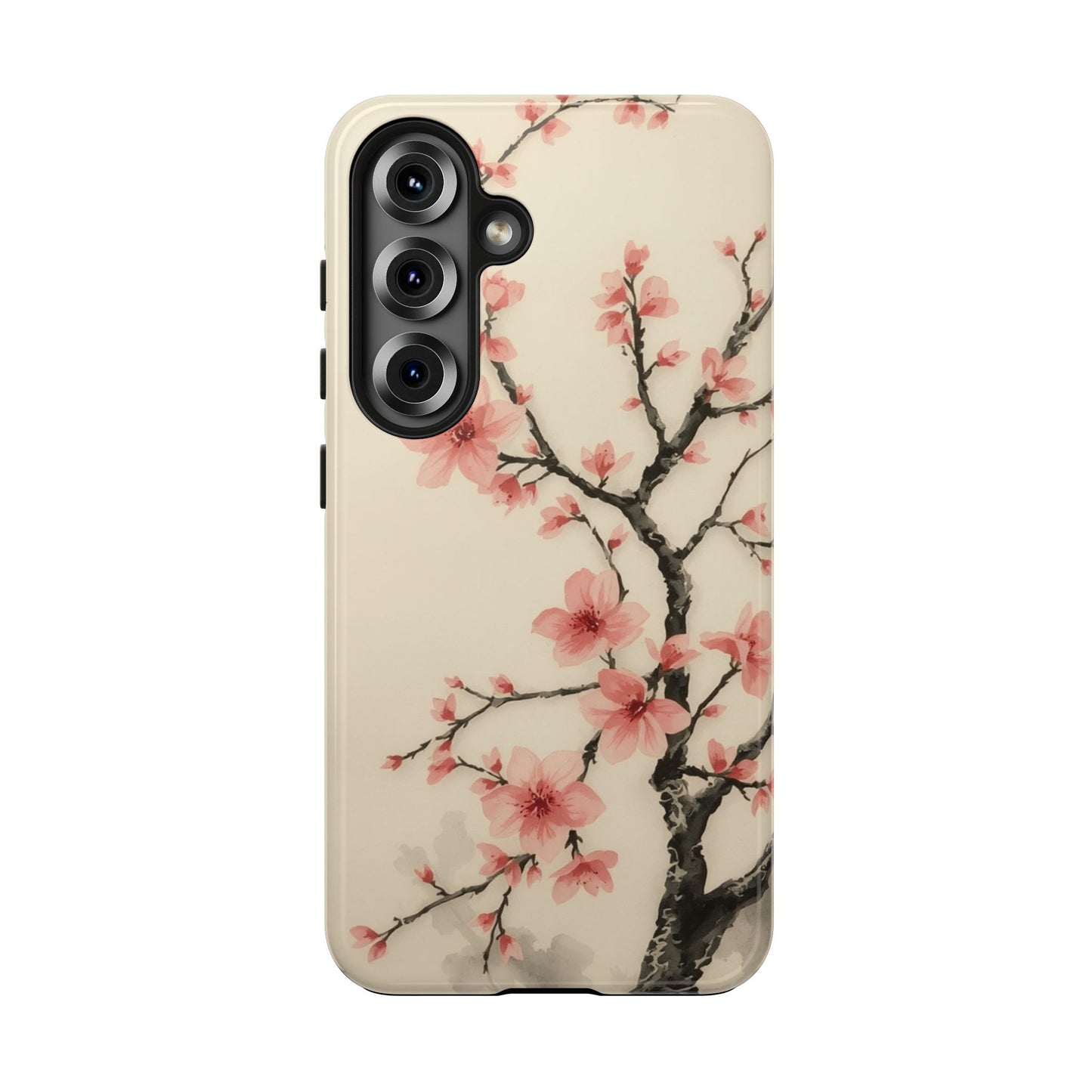 Cherry Blossom Tough Phone Case - Stylish Protection for Nature Lovers