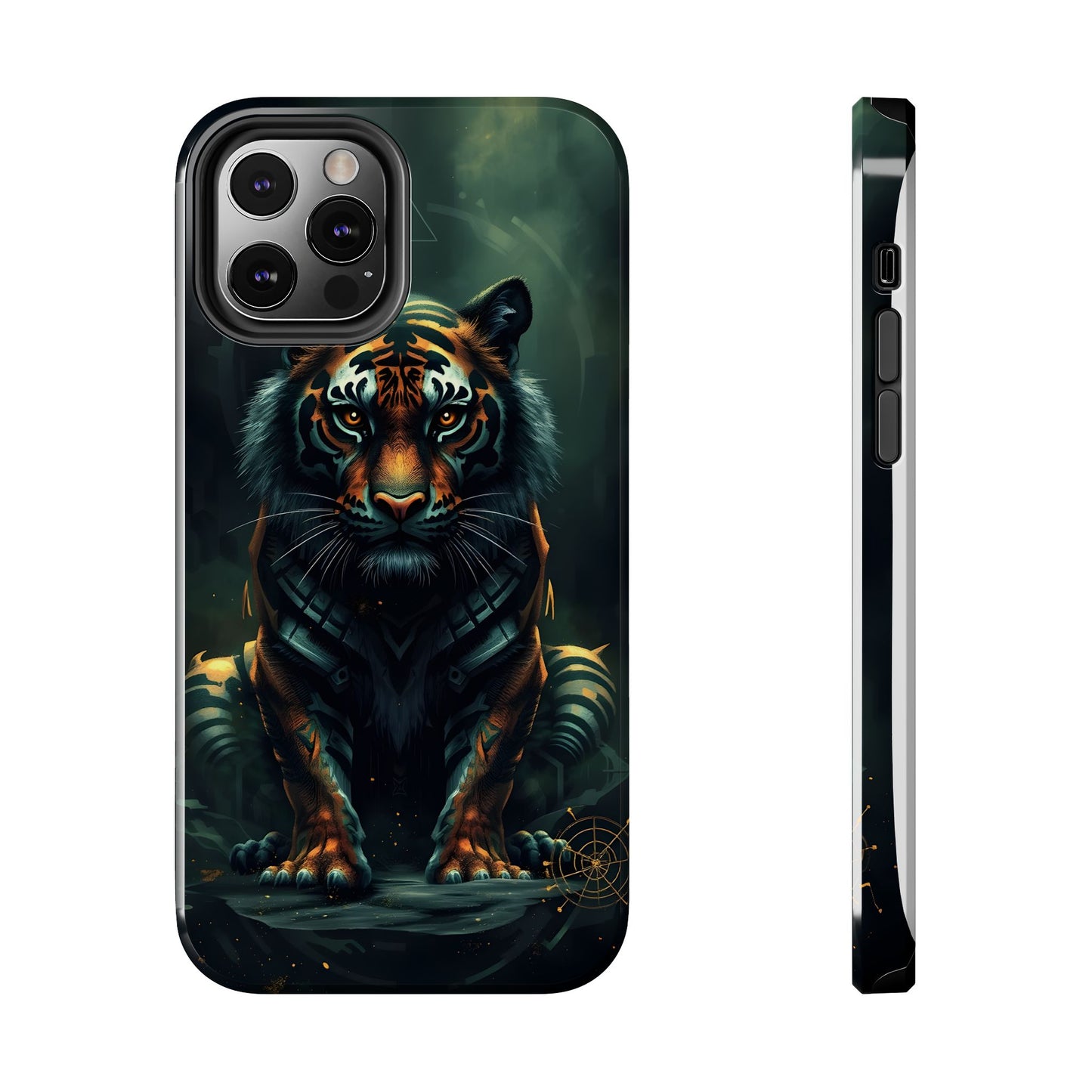 Fierce Mystical Tiger Tough Phone Case | Durable Protection for Nature Lovers - for iPhone