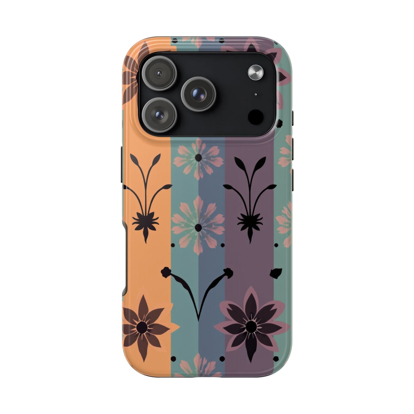 Boho Floral Tough Phone Cases - Durable & Stylish Protection - for iPhone