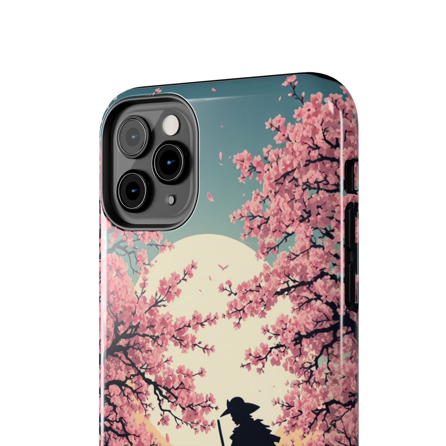 Cherry Blossom Samurai Tough Phone Case