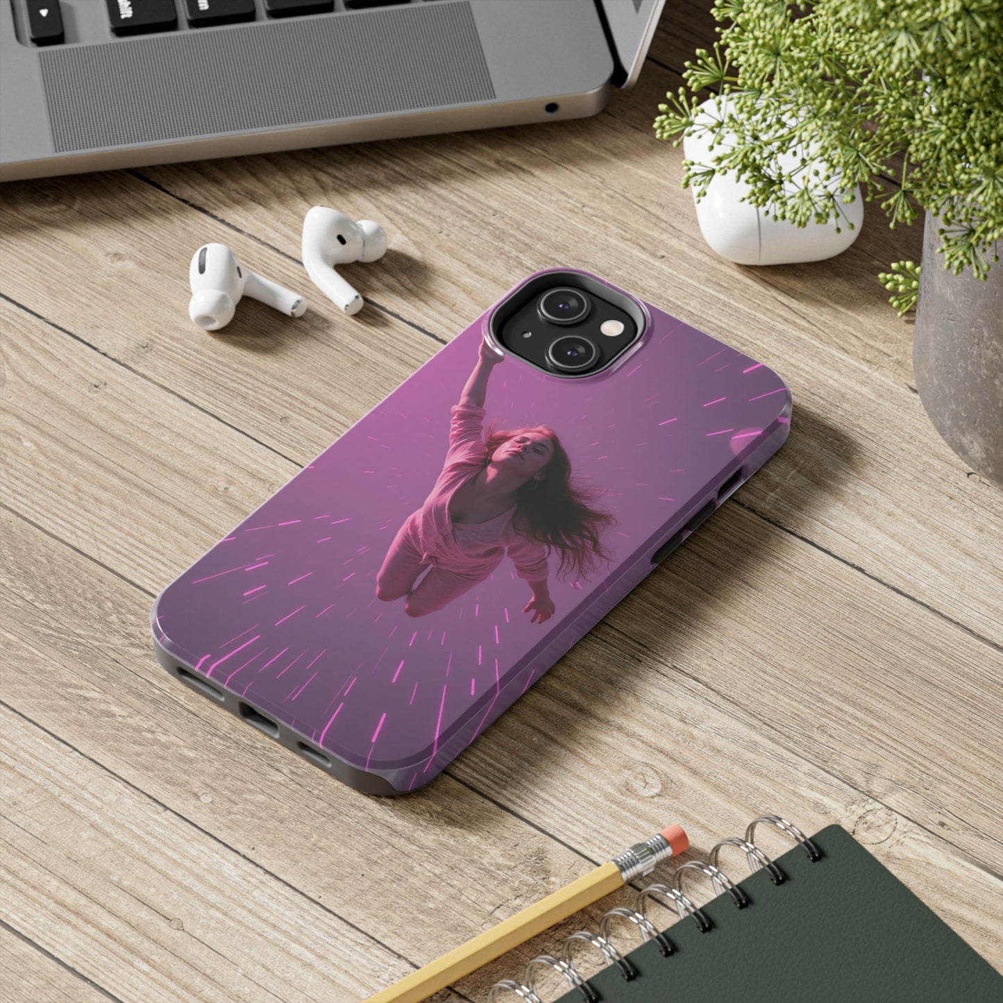 Inspirational Tough Phone Case - Cosmic Dreamer Design