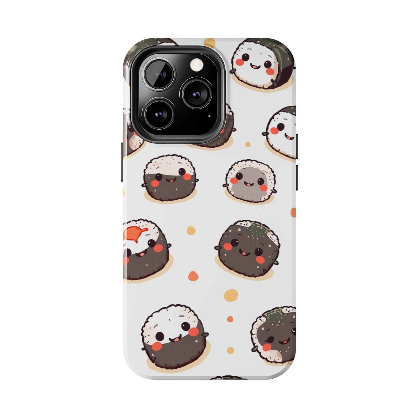 Cute Sushi Tough Phone Case - Kawaii Design for Food Lovers