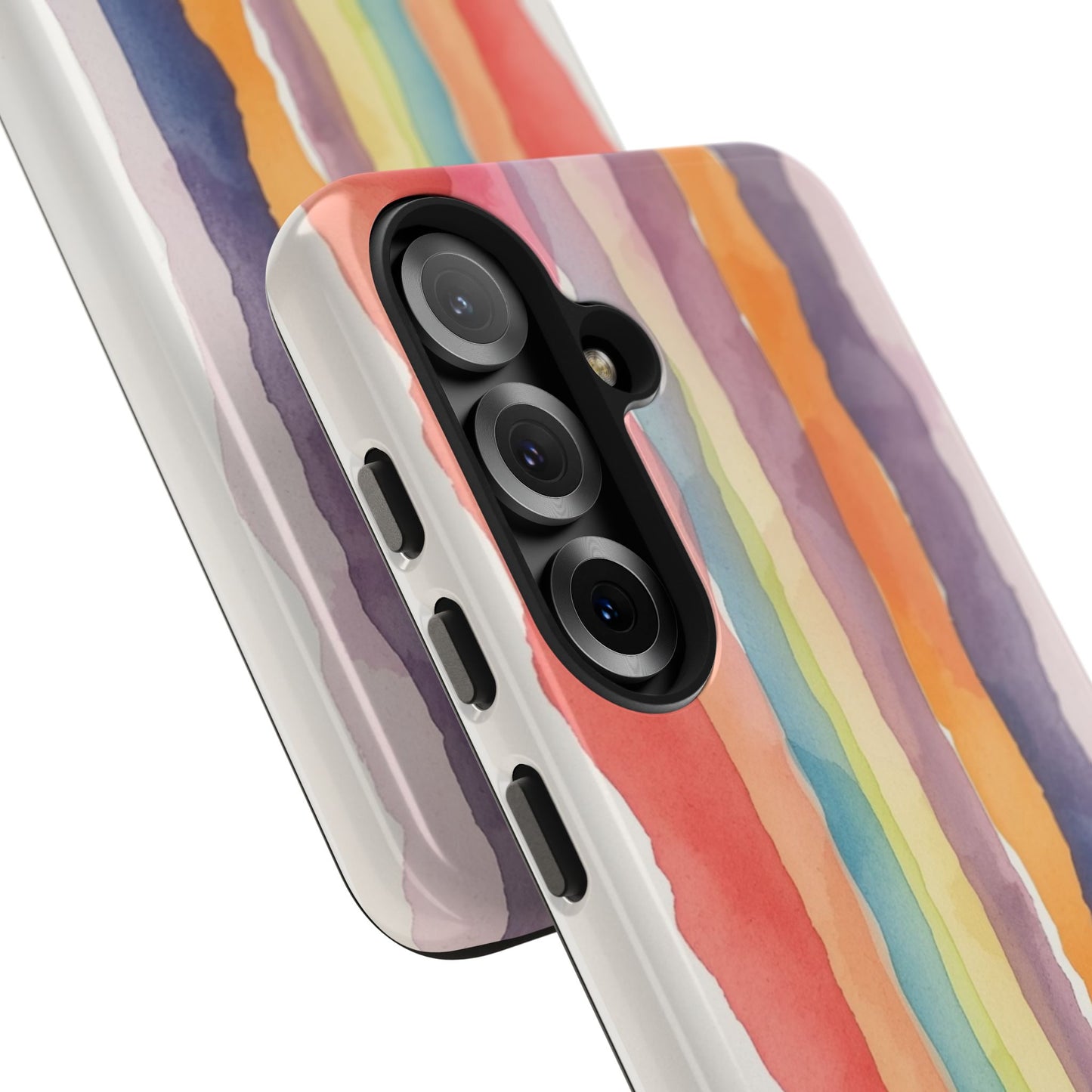 Colorful Watercolor Tough Phone Case - Stylish and Durable Cover for Creative Souls