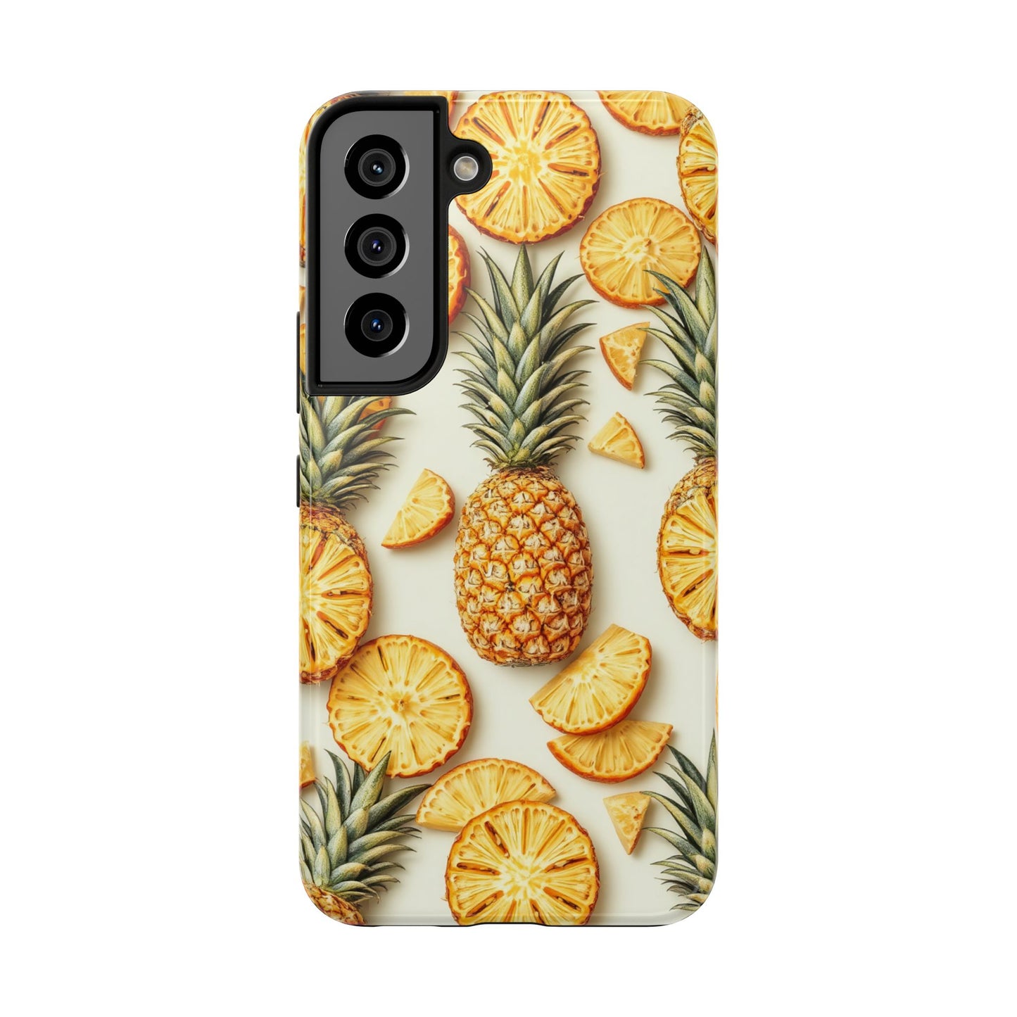 Tropical Pineapple Phone Case - Tough Phone Protector for Summer Vibes