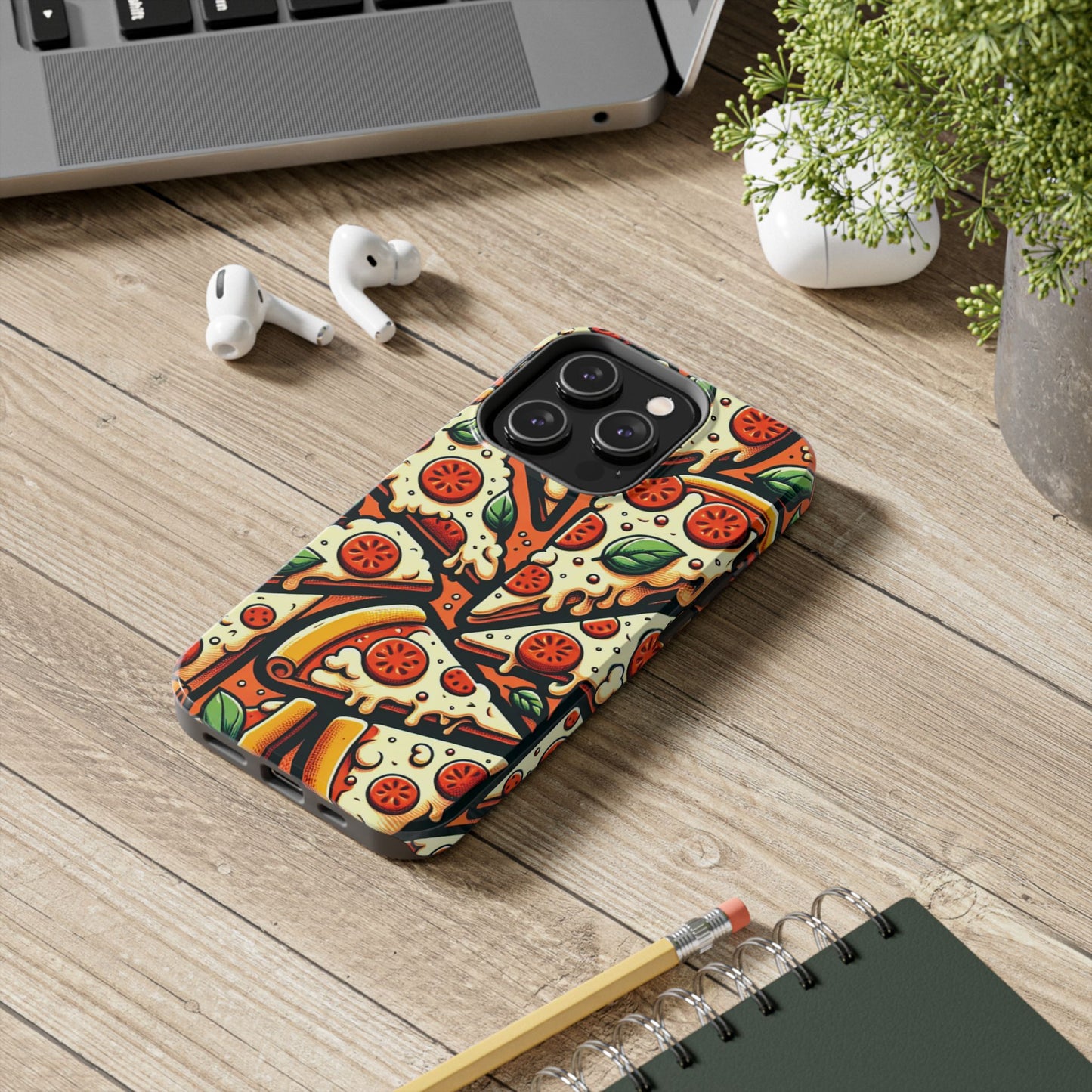 Tasty Pizza Slice Tough Phone Case - Food Lovers - for iPhone