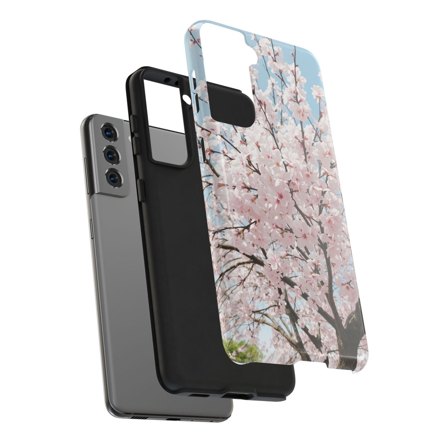 Cherry Blossom Tough Phone Case - Stylish Protection for Spring Lovers