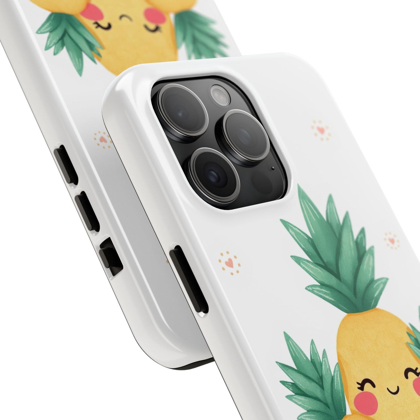 Cute Pineapple Tough Phone Cases | Fun Gift for Pineapple Lovers | Summer Vibes | Durable Phone Protection | Quirky Phone Accessory