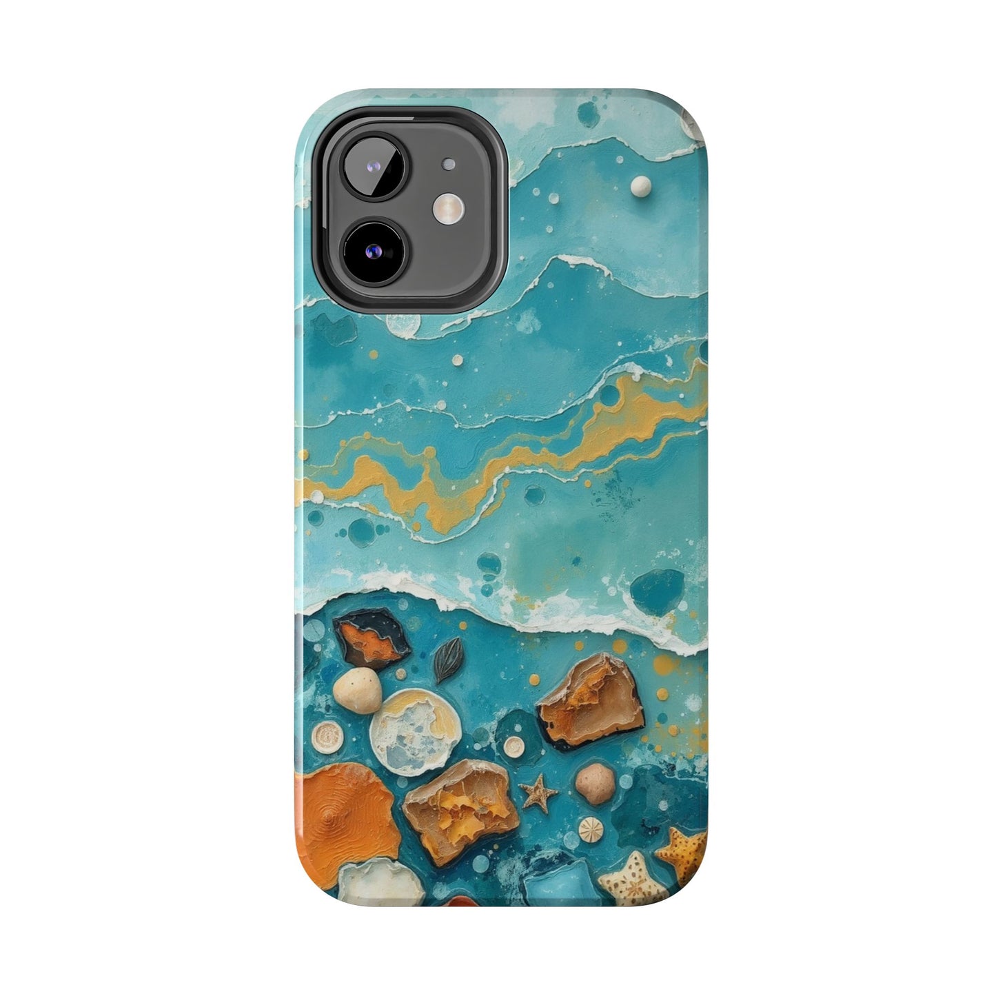 Ocean-Inspired Tough Phone Cases - Coastal Beach Vibe, Easy Accessory for Beach Lovers