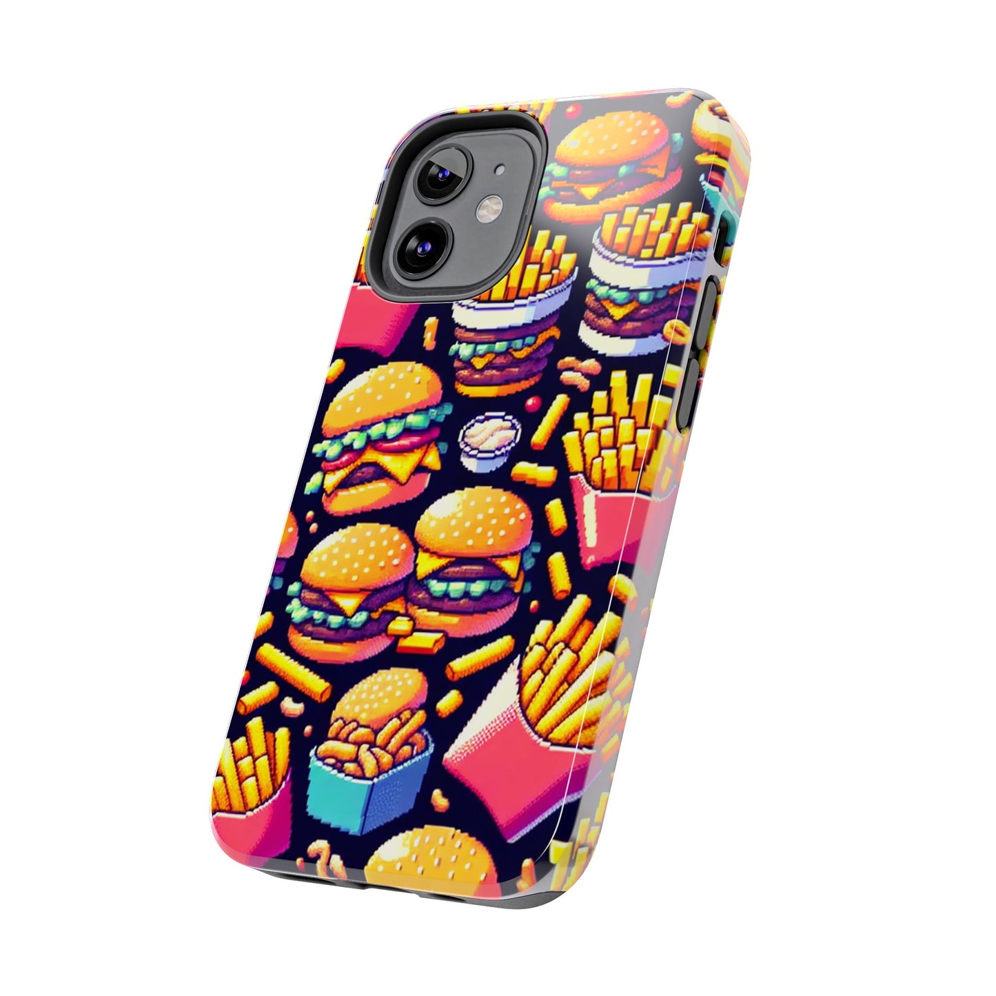 Retro Fast Food Phone Case - Tough and Durable - for iPhone