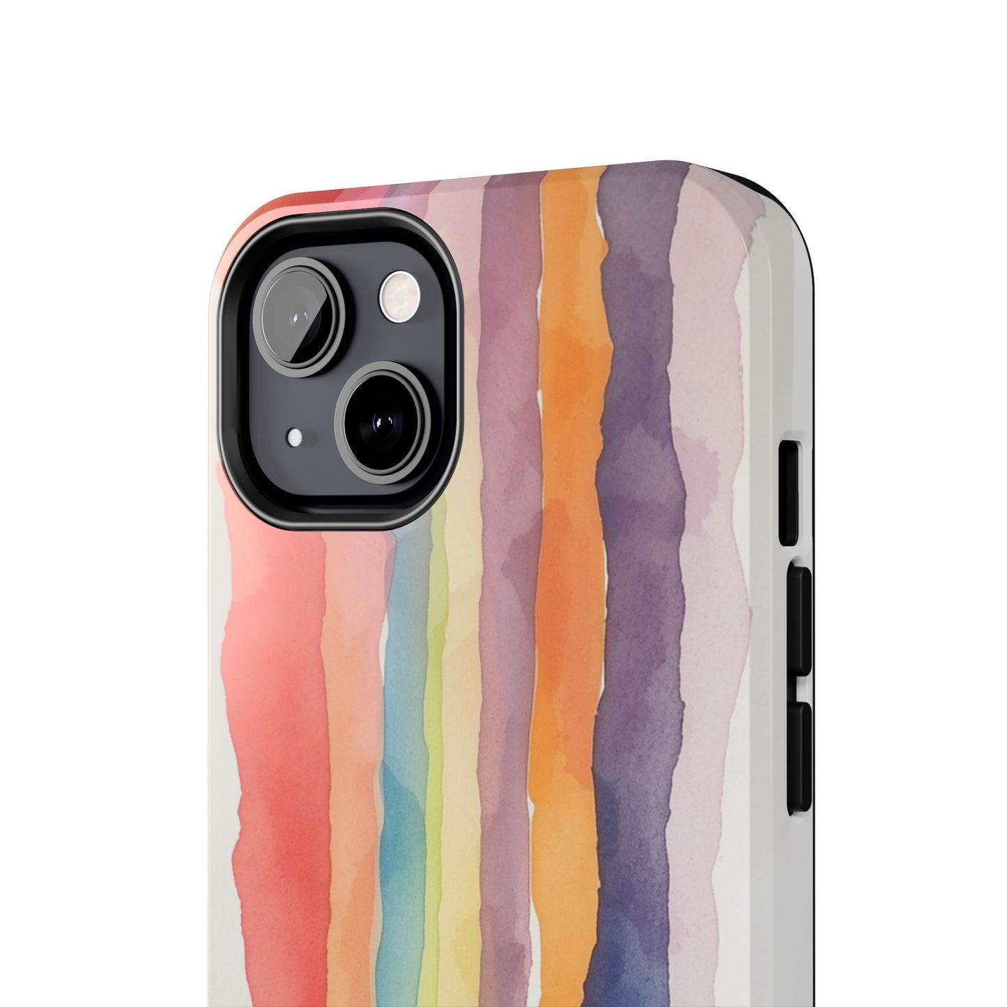 Colorful Watercolor Tough Phone Case - Stylish and Durable Cover for Creative Souls