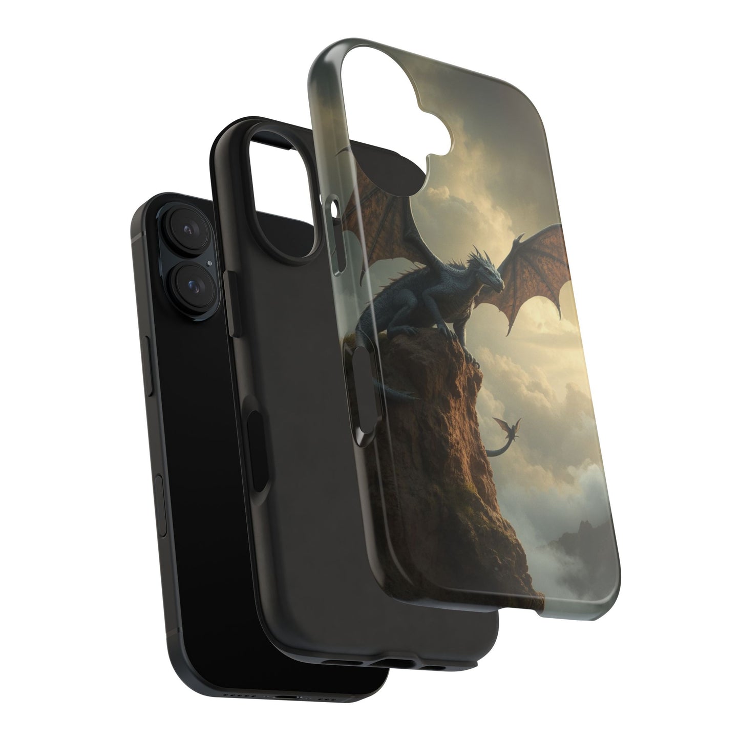 Dragon Fantasy Tough Phone Case - Durable Protection for Adventurers