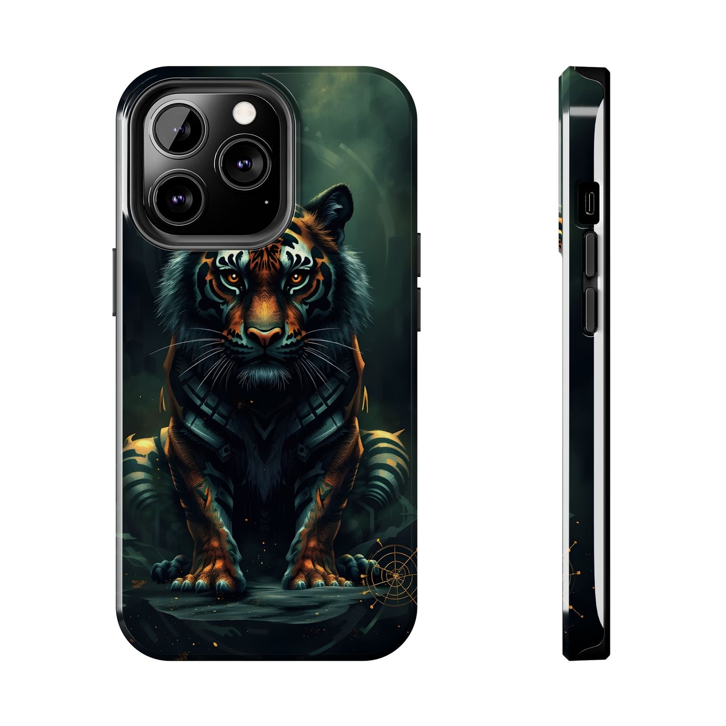Fierce Mystical Tiger Tough Phone Case | Durable Protection for Nature Lovers - for iPhone