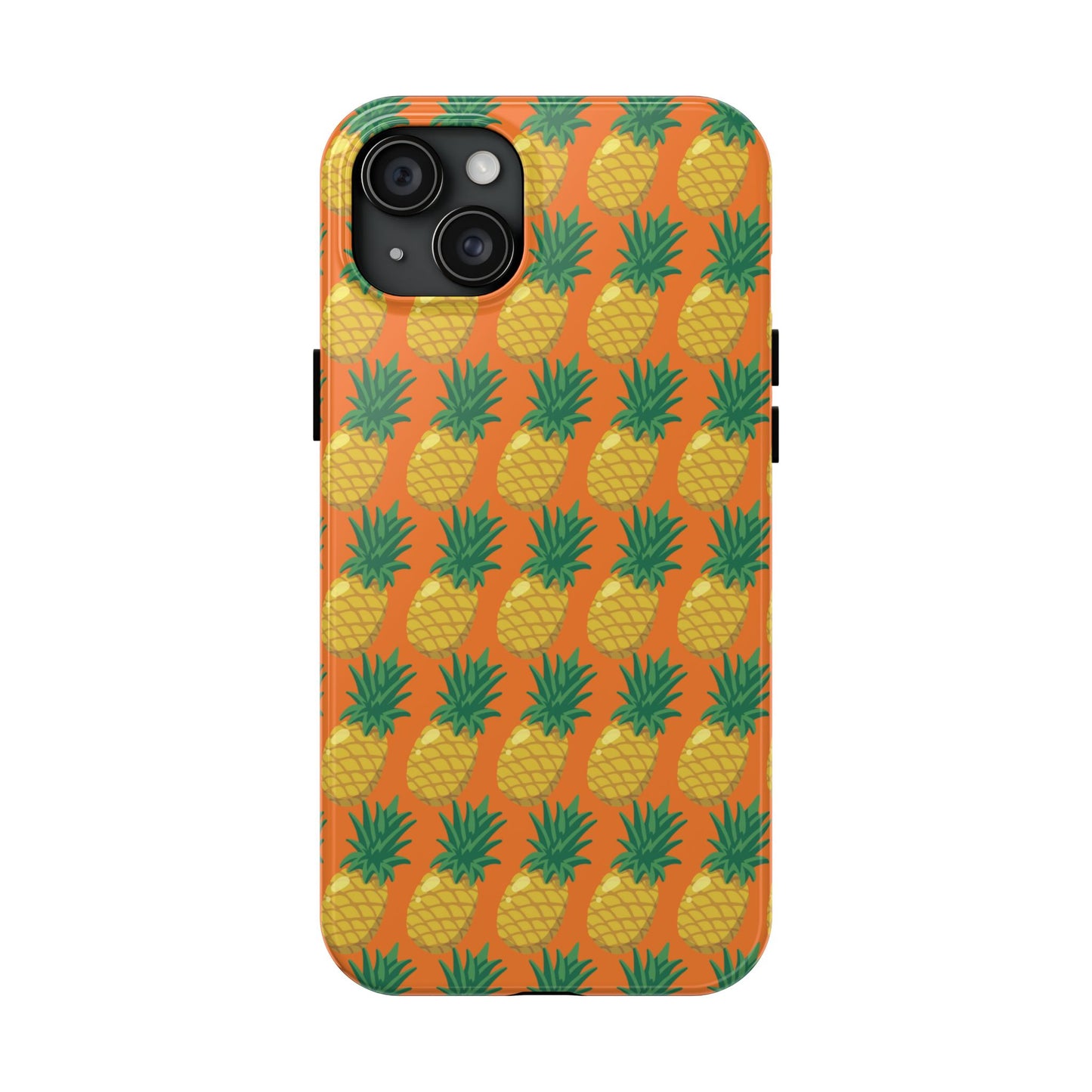 Tough Pineapple Phone Case - Vibrant Tropical Design for Summer Vibes - for iPhone