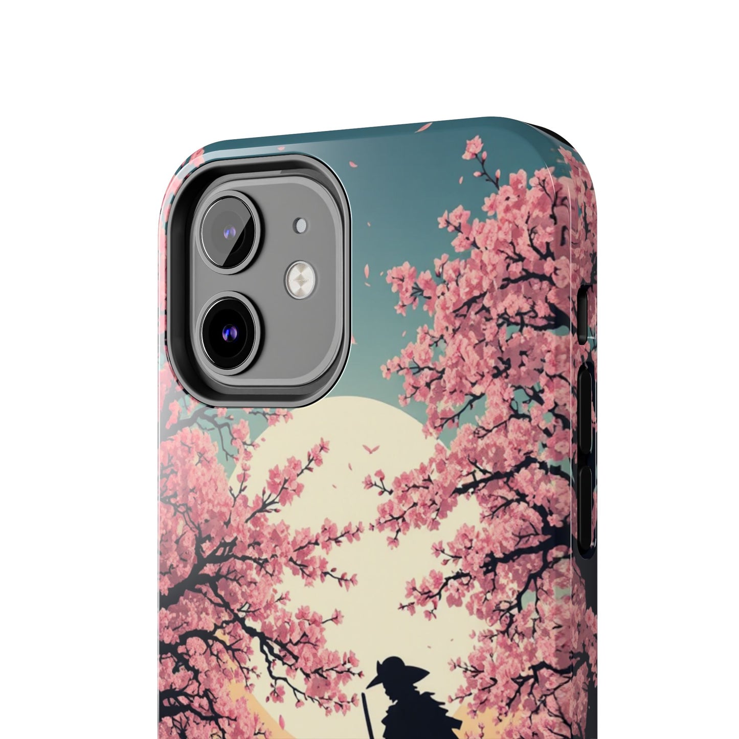 Cherry Blossom Samurai Tough Phone Case
