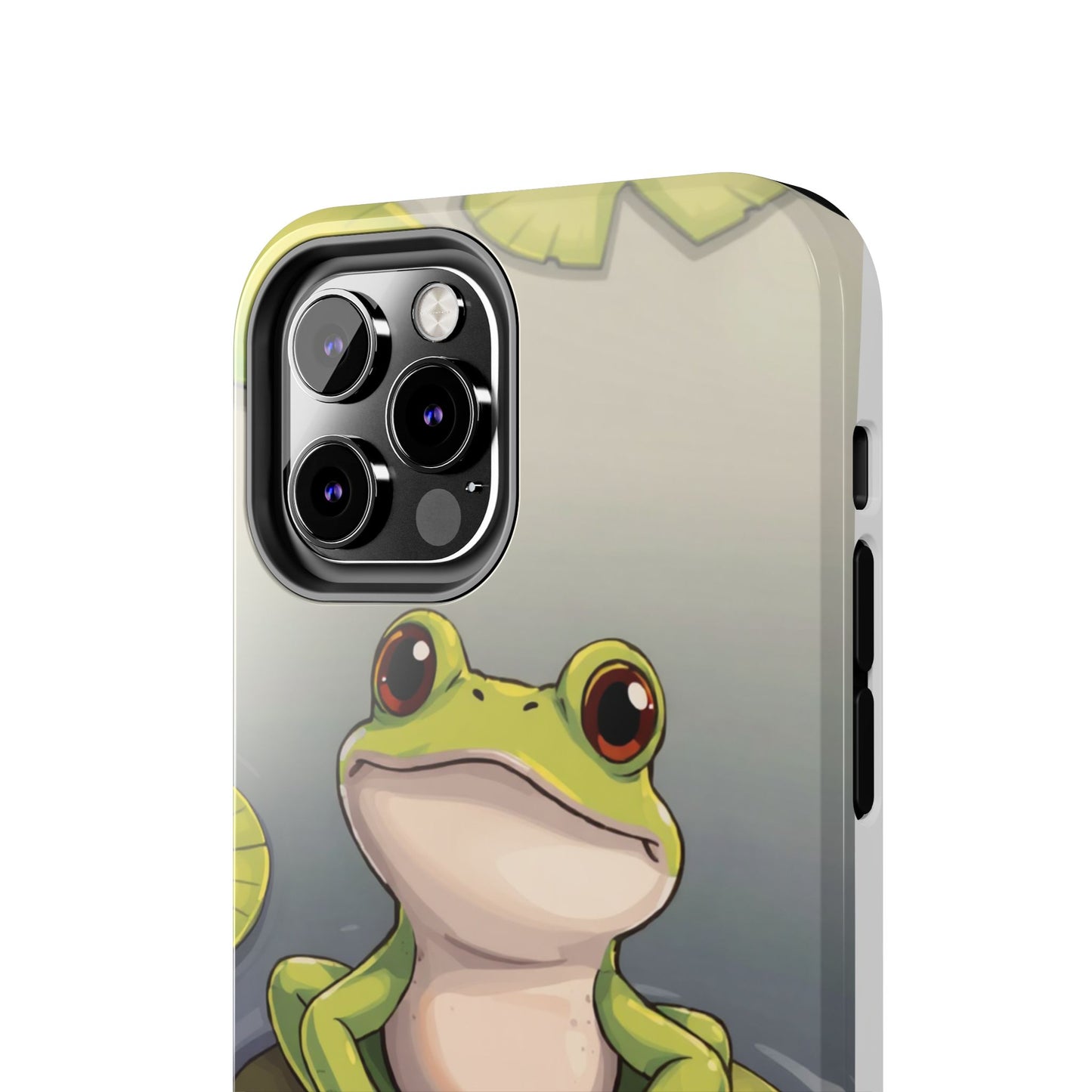 Cute Frog Tough Phone Case - Durable Protection with Nature Vibe