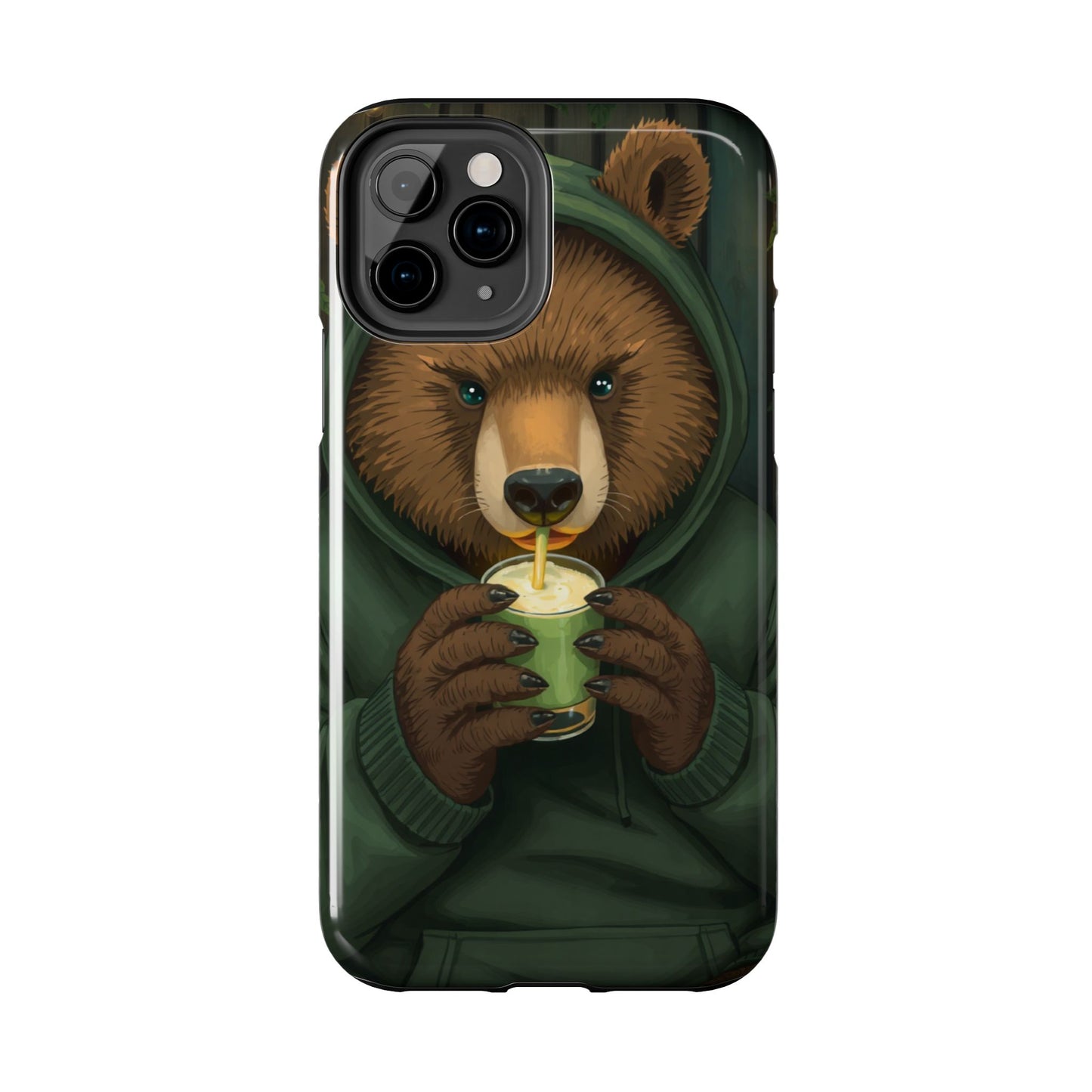 Cute Bear Phone Case – Tough and Stylish Protection for Animal Lovers