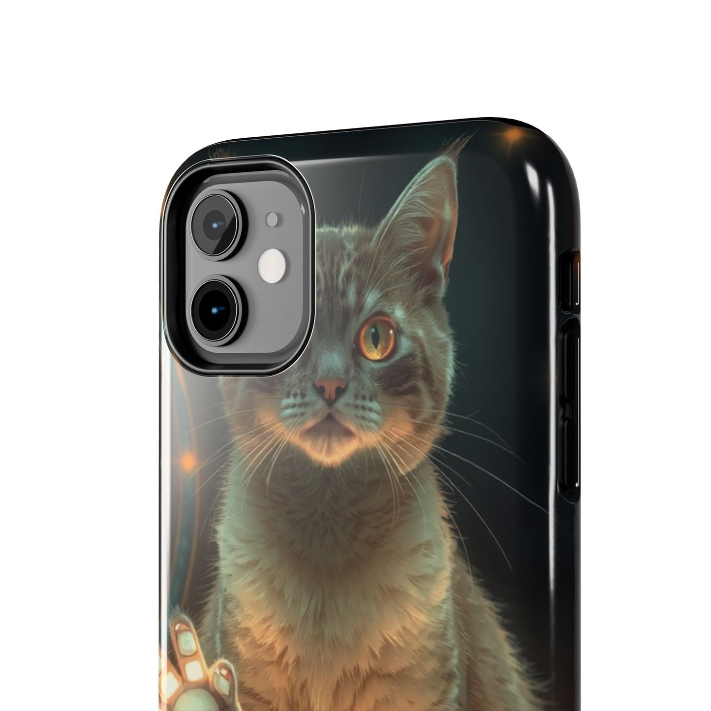 Whimsical Cat Phone Case | Tough Phone Cases for Cat Lovers, Pet Accessories, Gift for Cat Owners, Cute Phone Cover, Personalized Tech