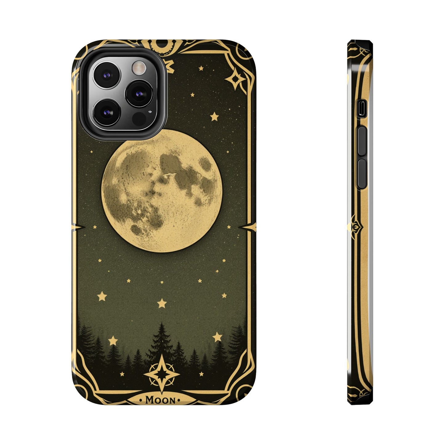 Celestial Moon Phone Case - Tough & Stylish for Star Lovers