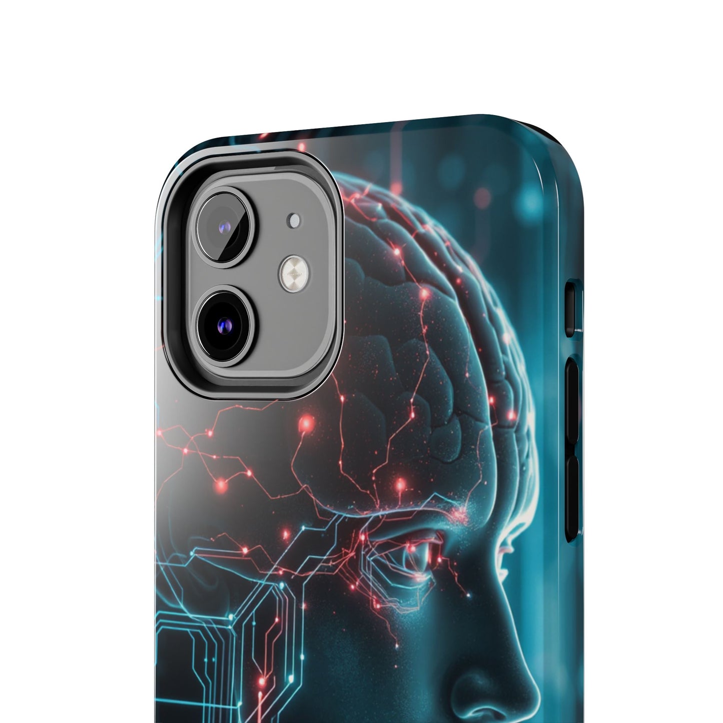 Futuristic Brain Design Tough Phone Case
