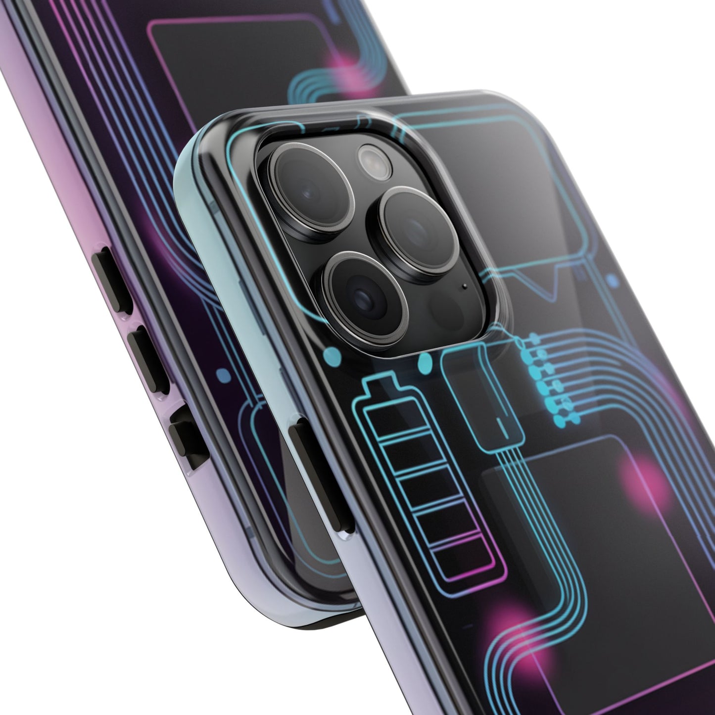 Cyberpunk Circuits Tough Phone Case