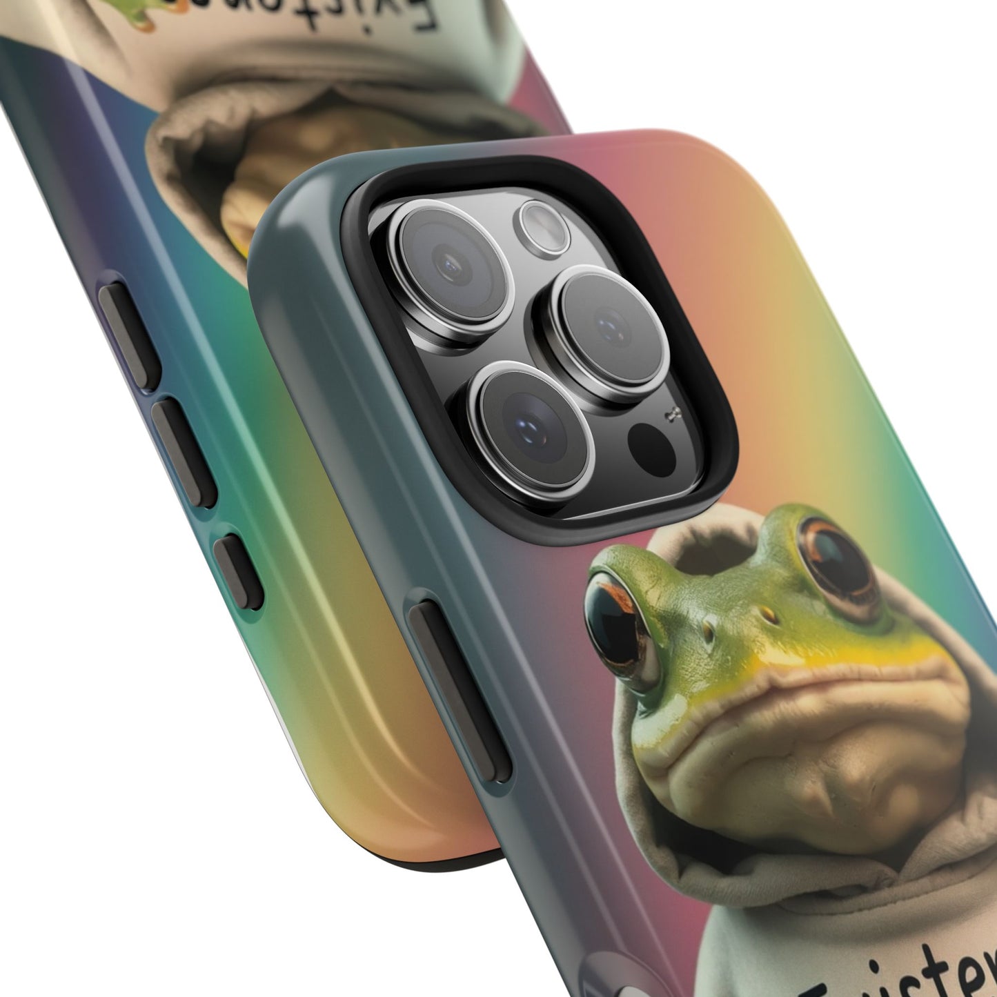 Existence is Pain Frog Phone Case - Tough & Stylish