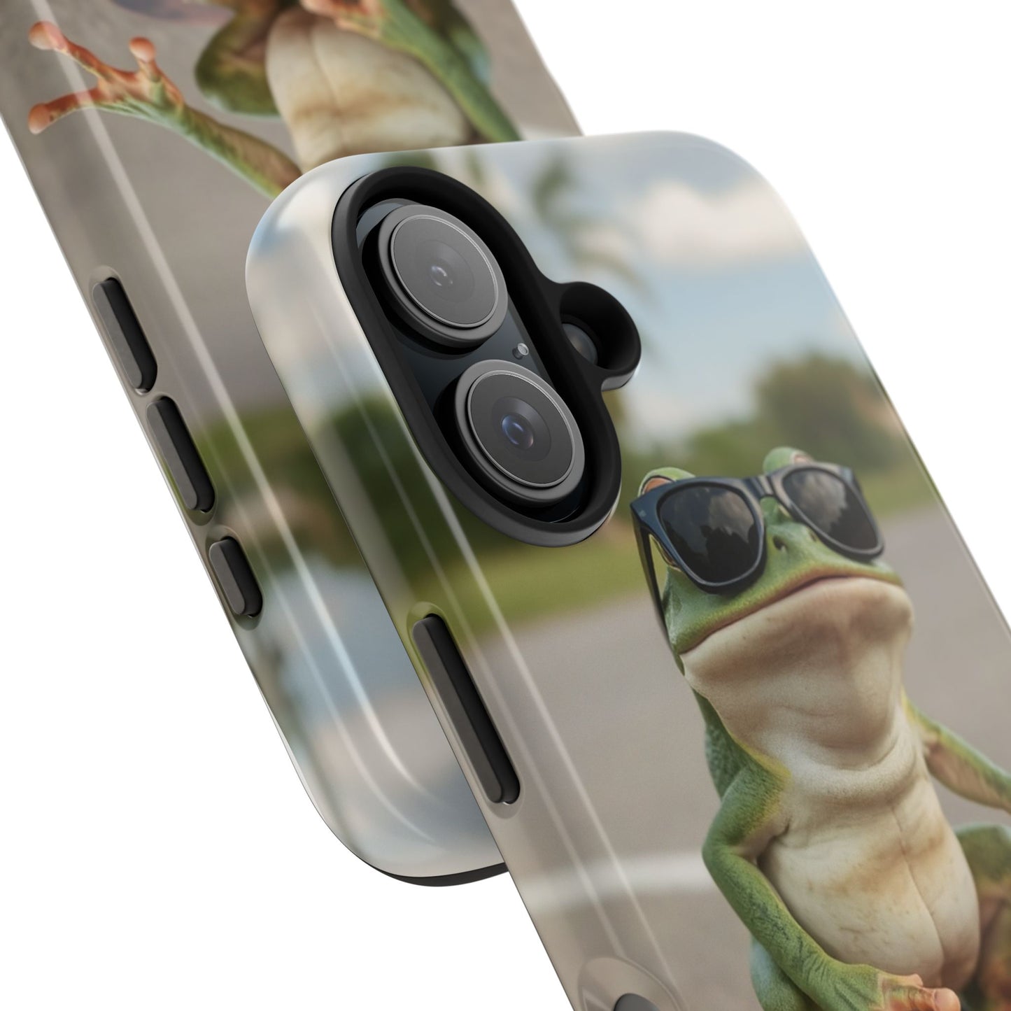 Cool Frog Skateboard Phone Case - Tough and Stylish Protection