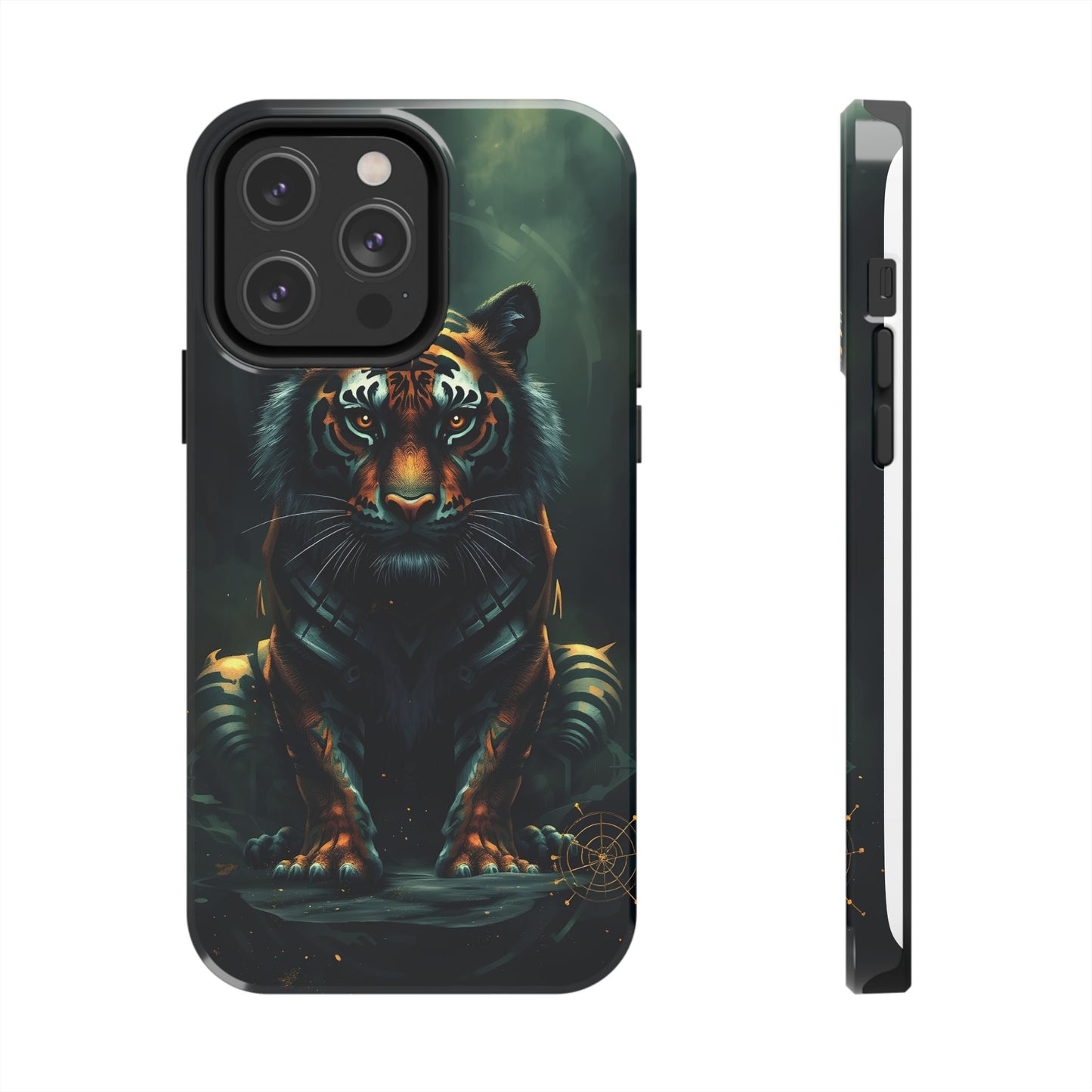 Fierce Mystical Tiger Tough Phone Case | Durable Protection for Nature Lovers - for iPhone