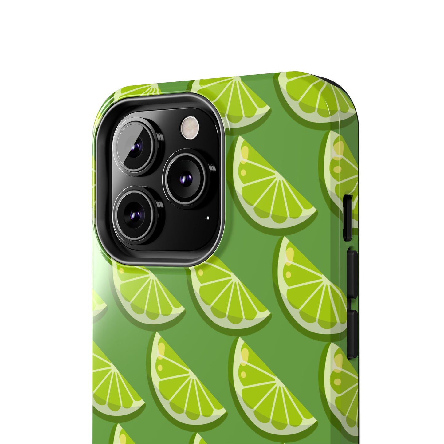 Lime Slice Tough Phone Case - Green Party - for iPhone