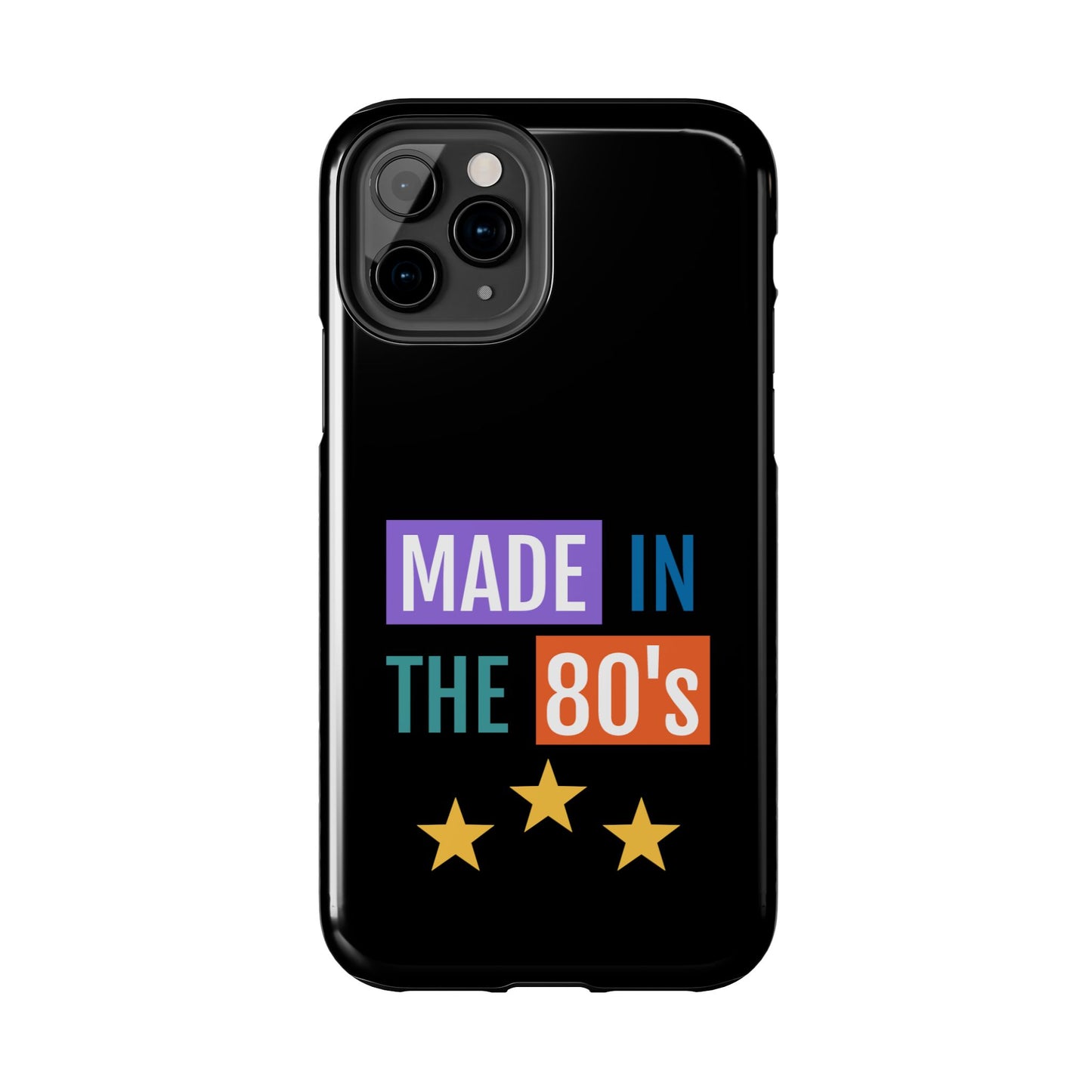 80's Retro Tough Phone Case - Made in the 80's Design