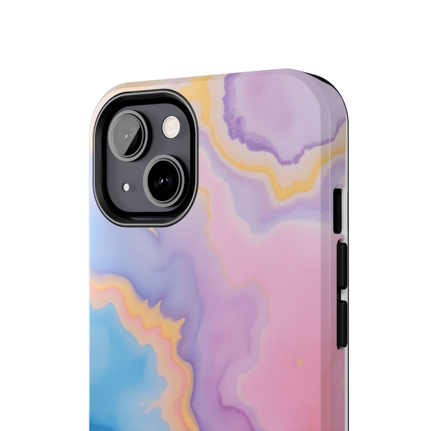 Watercolor Abstract Colors Tough Phone Case - Protective Cover for iPhone