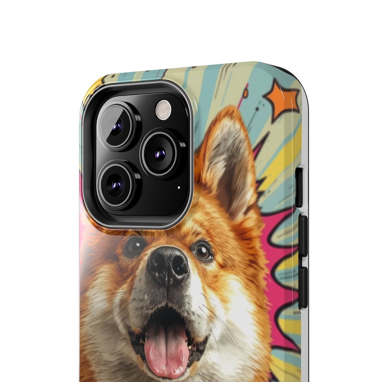 Playful Dog Tough Phone Case - Durable & Stylish Pet Lover Gift