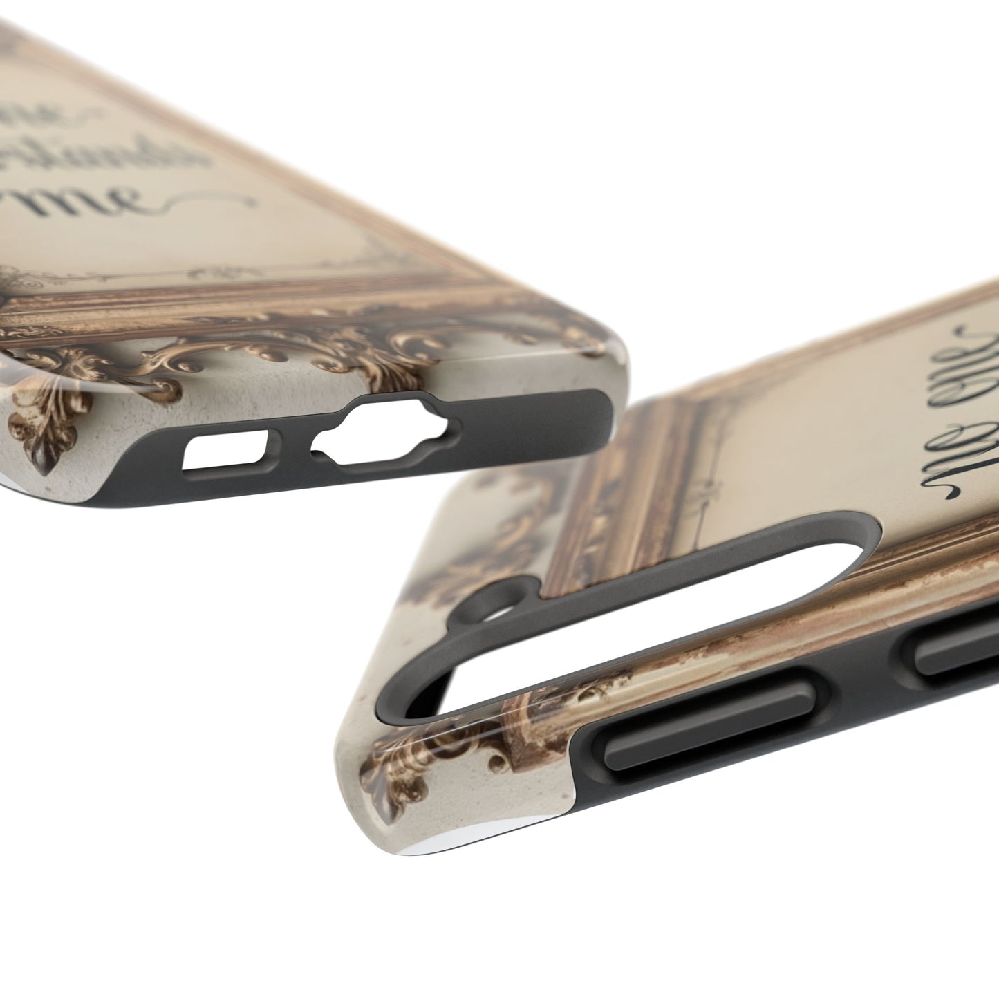 Personalized Tough Phone Case - "No One Understands Me" Design