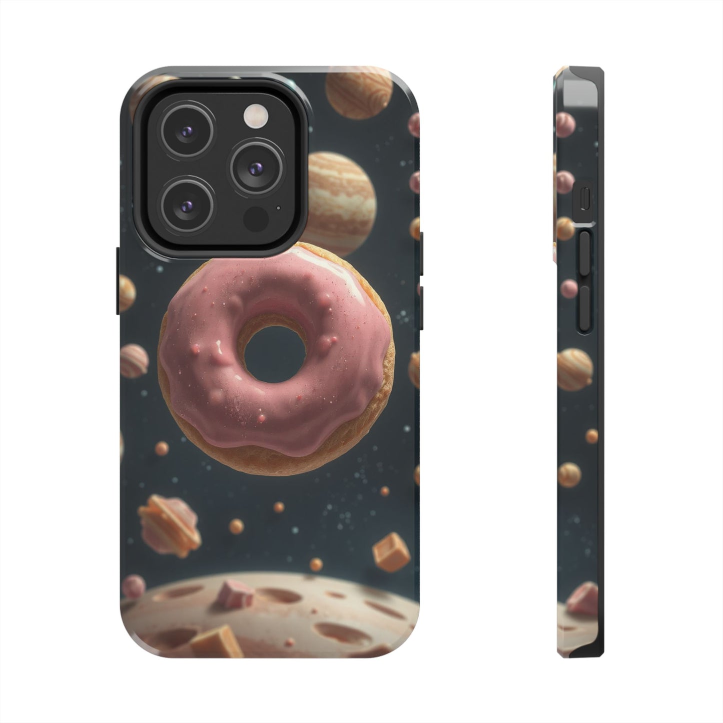 Galaxy Donut Tough Phone Case - Durable & Stylish Protective Cover